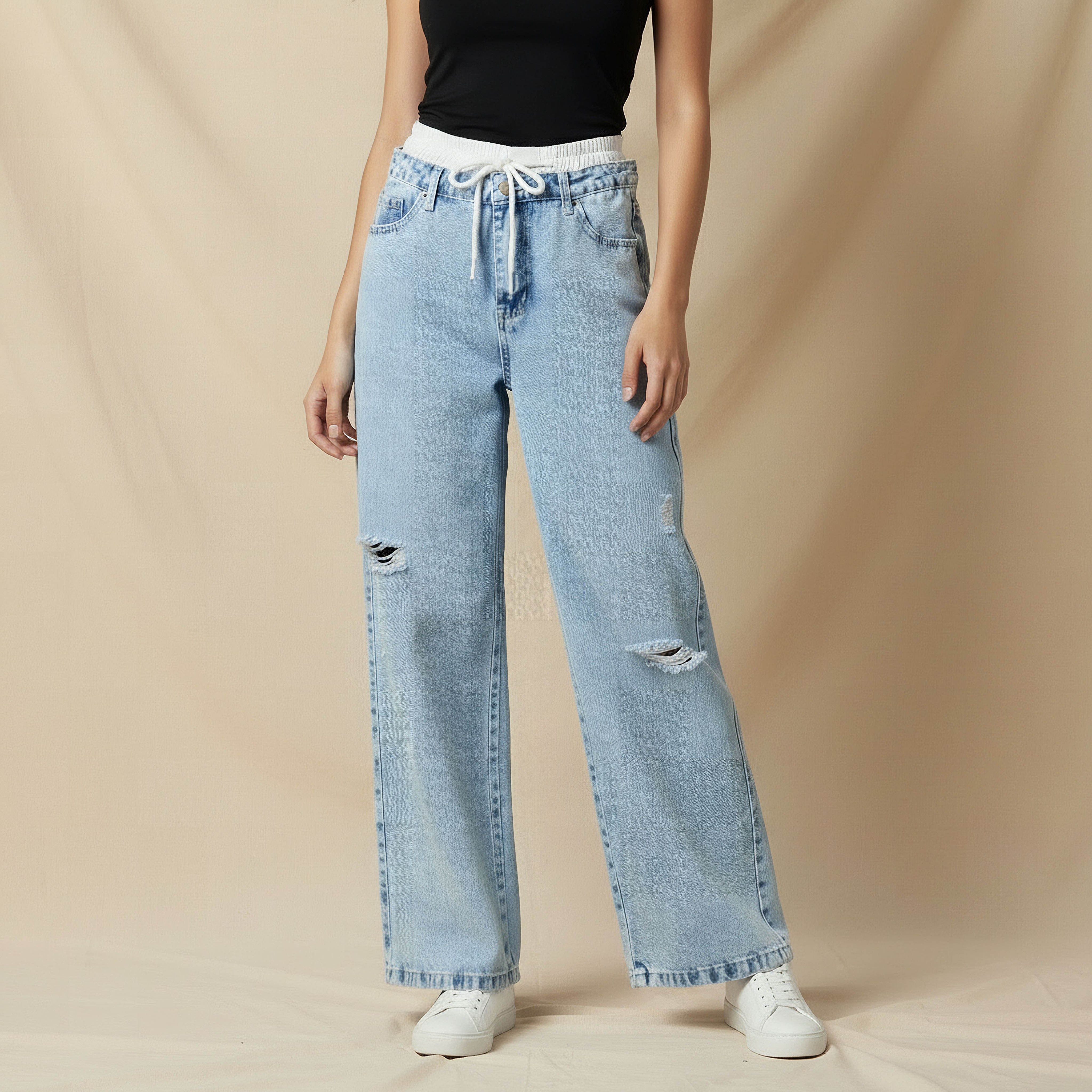 2Xtremz Jeans with Ripped Accent-women-clothing-bottoms-jeans-image-1
