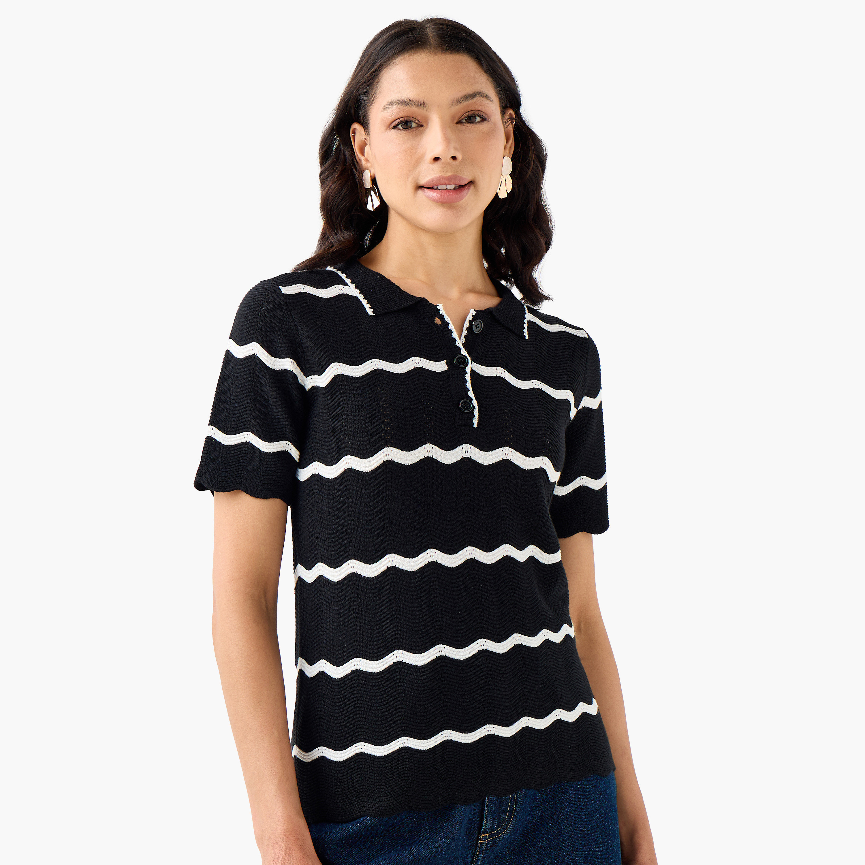 2Xtremz T-shirt with Stripes-women-clothing-tshirts-image-2