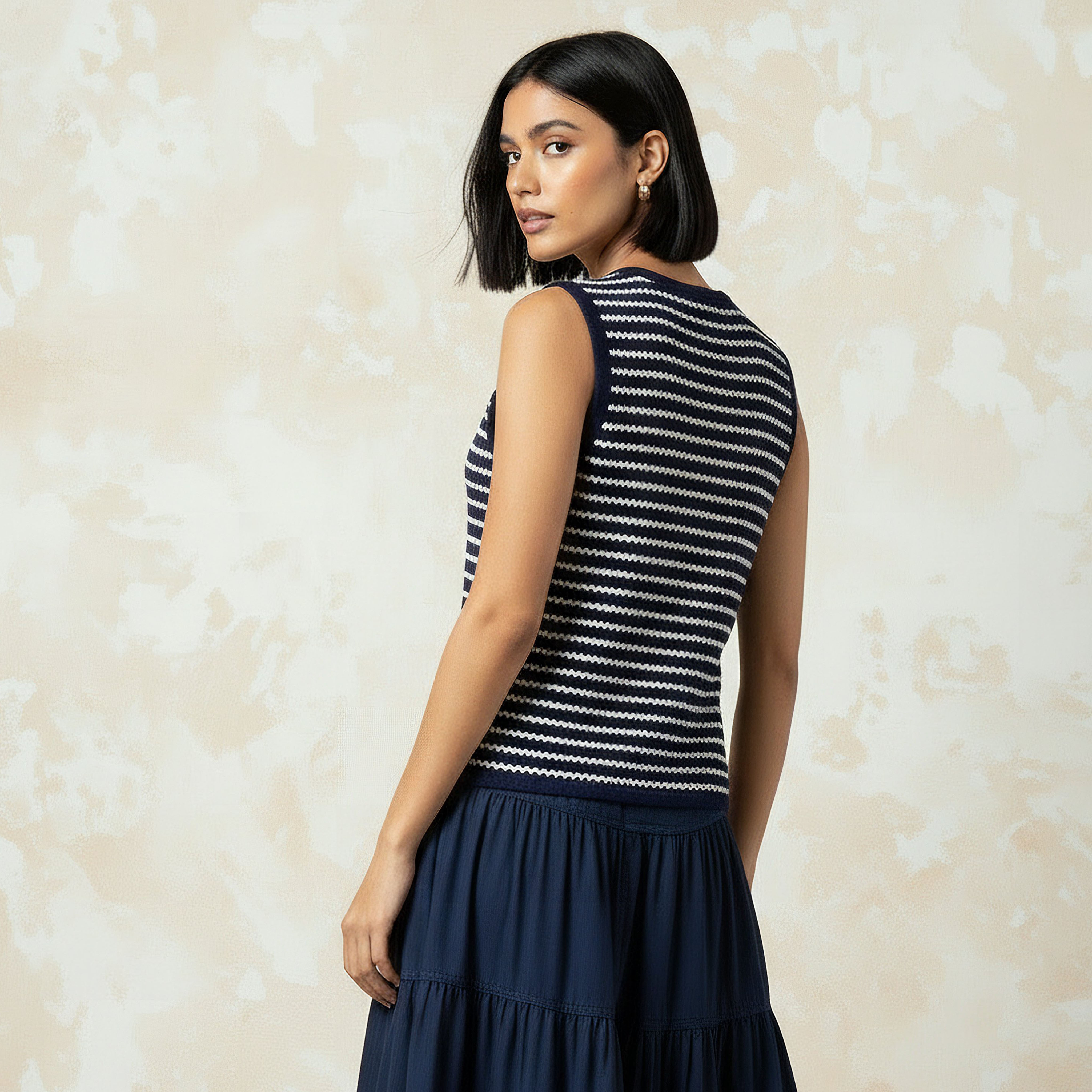 2Xtremz Regular Fit Top with Stripes-women-clothing-shirtsandblouses-blouses-image-4