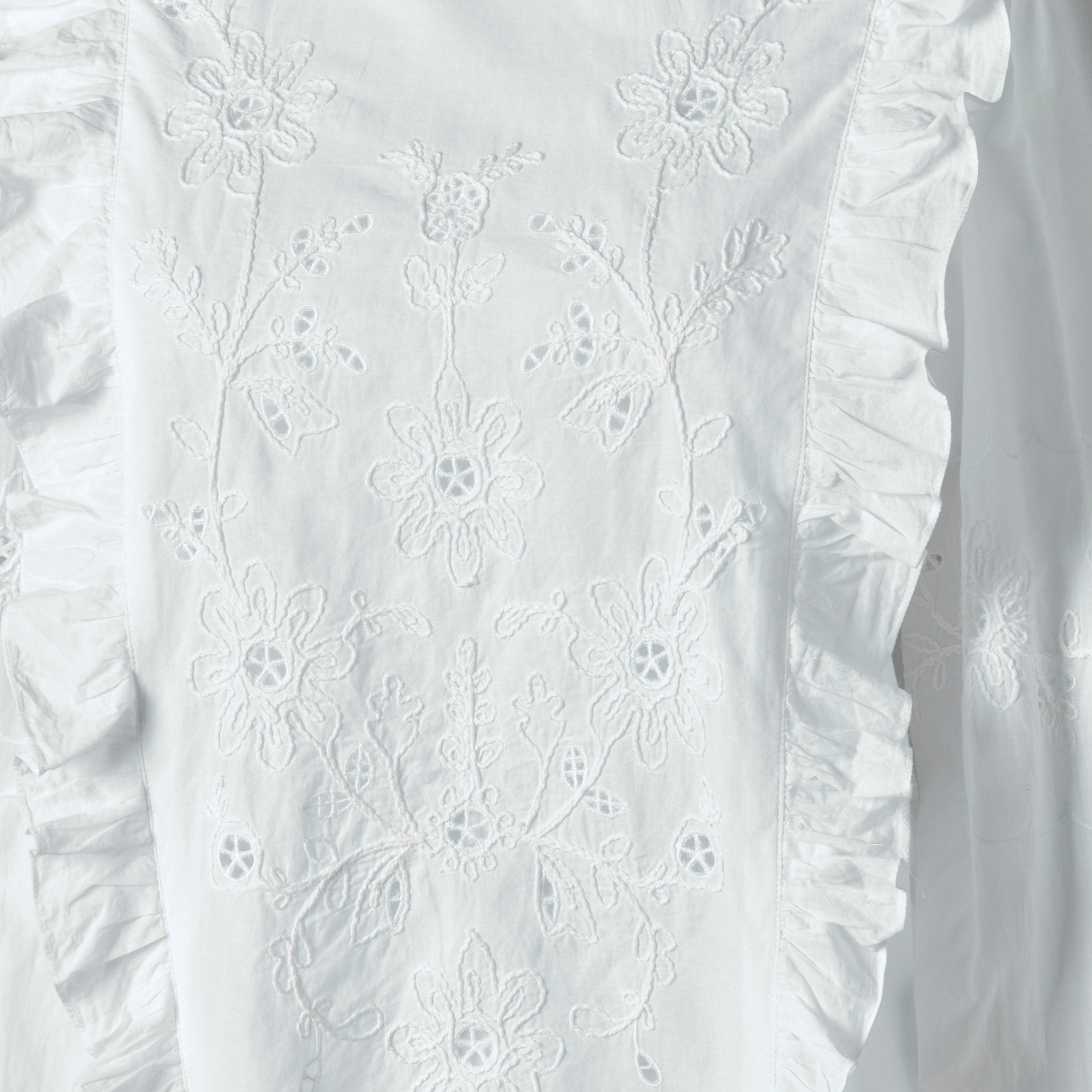 2Xtremz Regular Fit Cotton Top with Schiffli and Ruffle Detail-women-clothing-shirtsandblouses-blouses-image-2