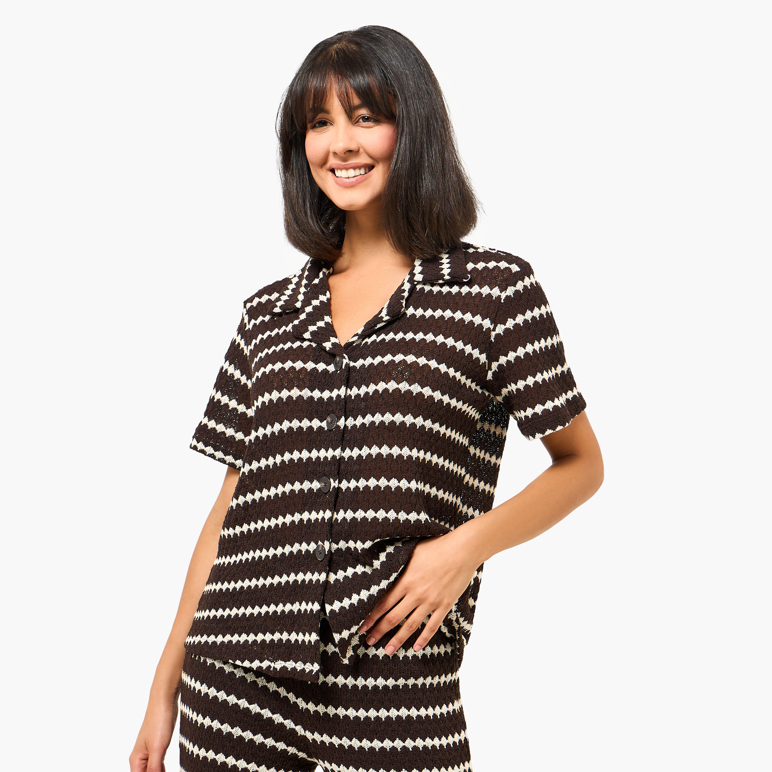 قميص بملمس بارز من 2 إكستريمز-women-clothing-shirtsandblouses-shirts-image-1