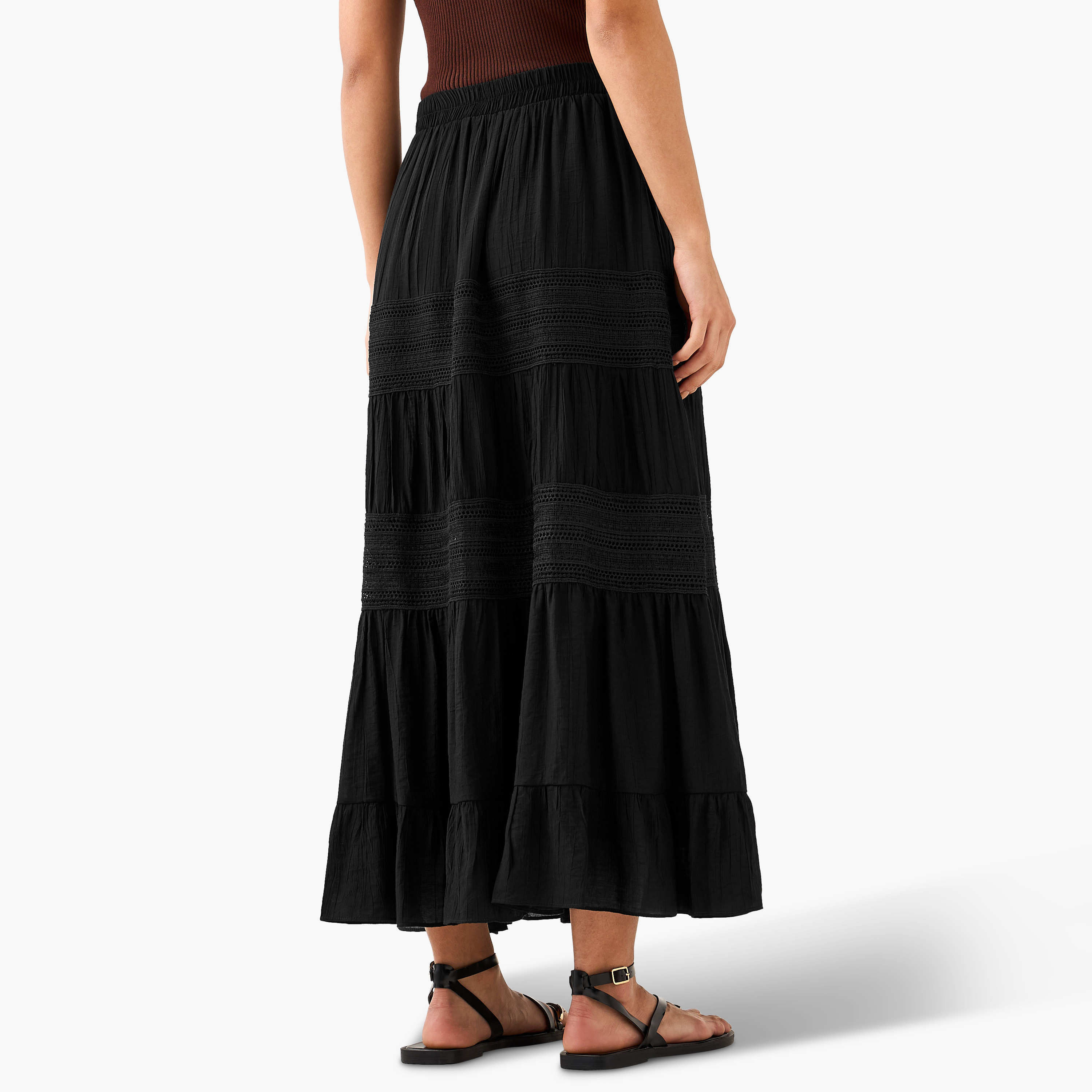 2Xtremz Maxi Skirt with Tiered Design-women-clothing-bottoms-skirts-image-4