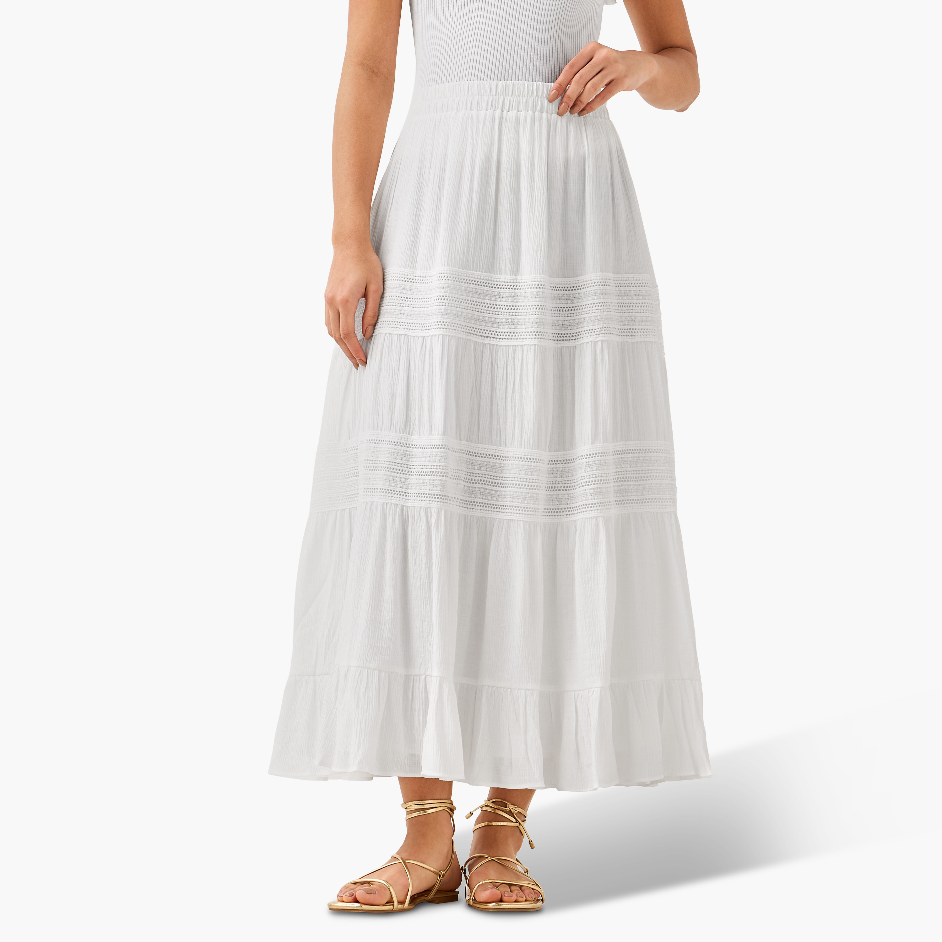2Xtremz Maxi Skirt with Tiered Design-women-clothing-bottoms-skirts-image-2
