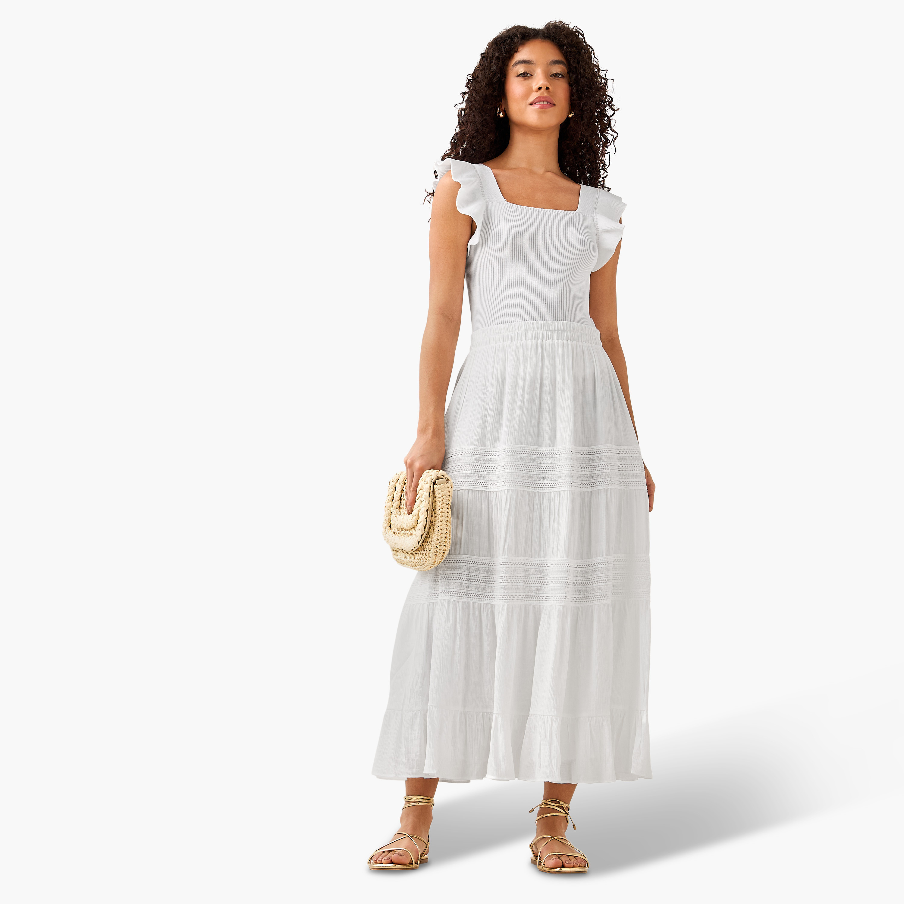 2Xtremz Maxi Skirt with Tiered Design-women-clothing-bottoms-skirts-image-3