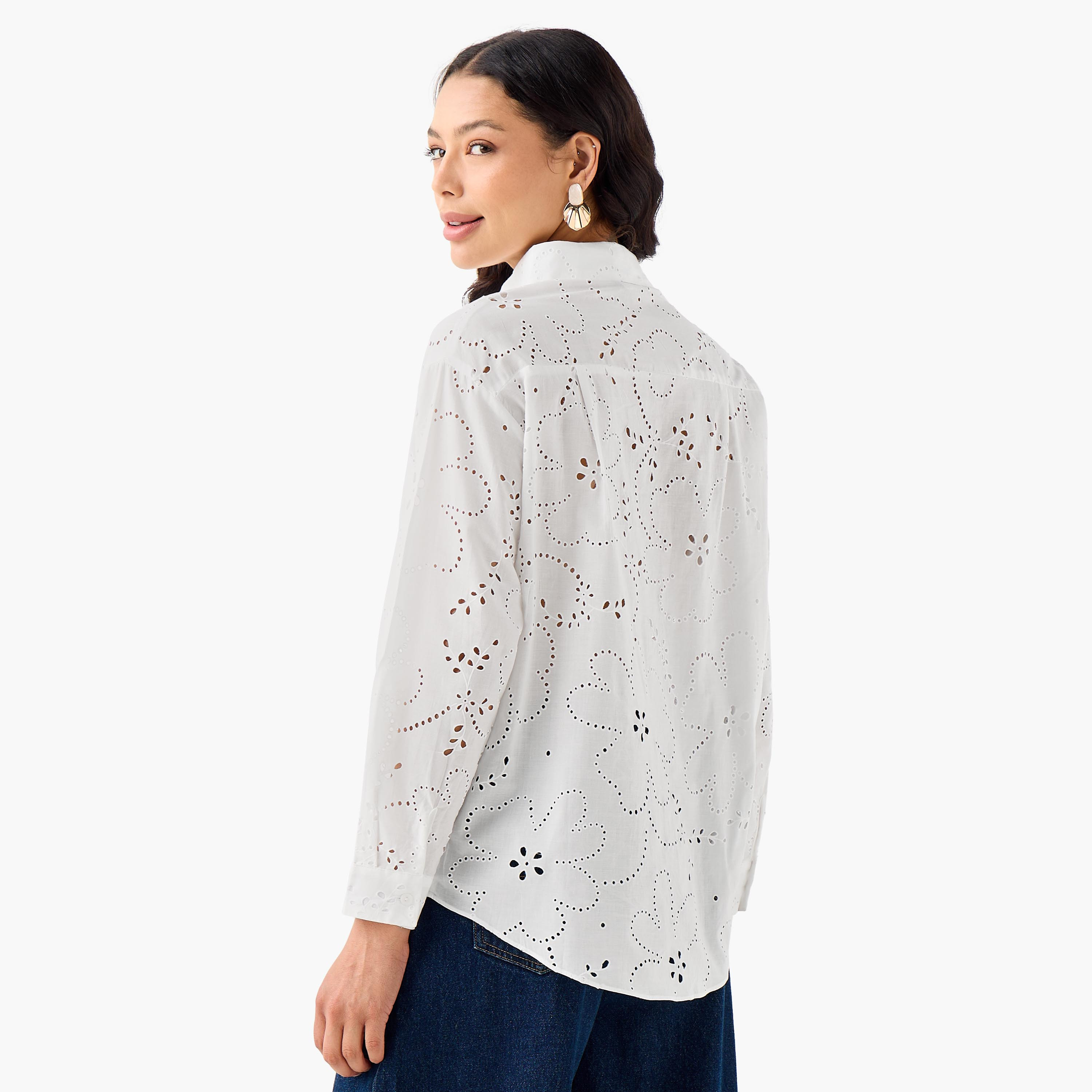 2Xtremz Cotton Shirt with Schiffli Embroidery-women-clothing-shirtsandblouses-shirts-image-4