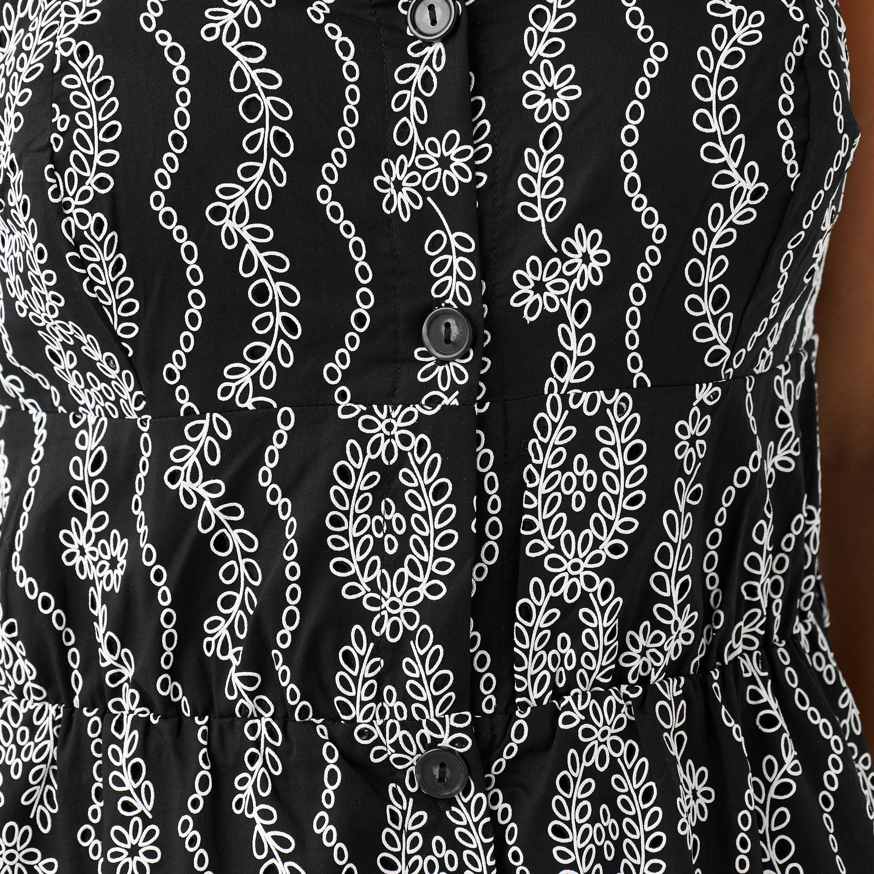2Xtremz Embroidered A-line Women Dress with Shoulder Straps-women-clothing-dresses-image-6