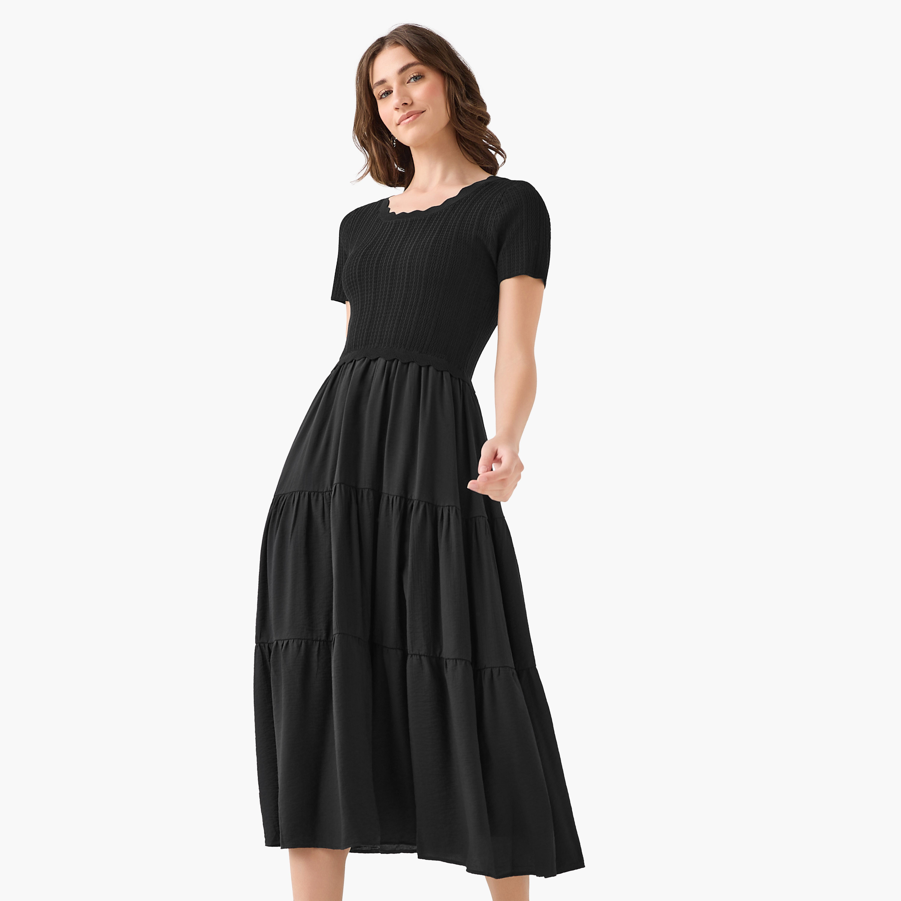 2Xtremz Tiered Midi Dress-women-clothing-dresses-image-3