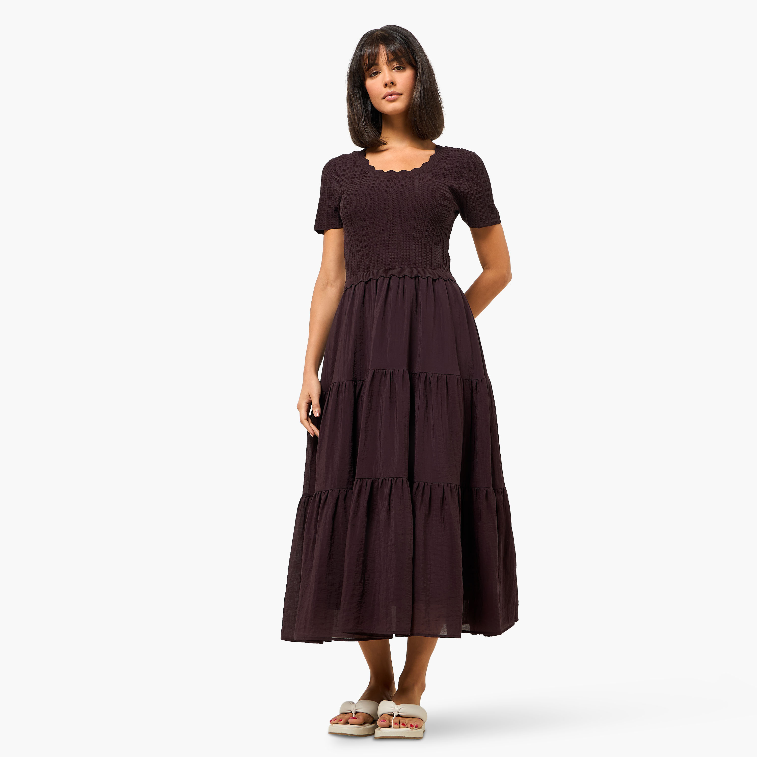 2Xtremz Tiered Midi Dress-women-clothing-dresses-image-3