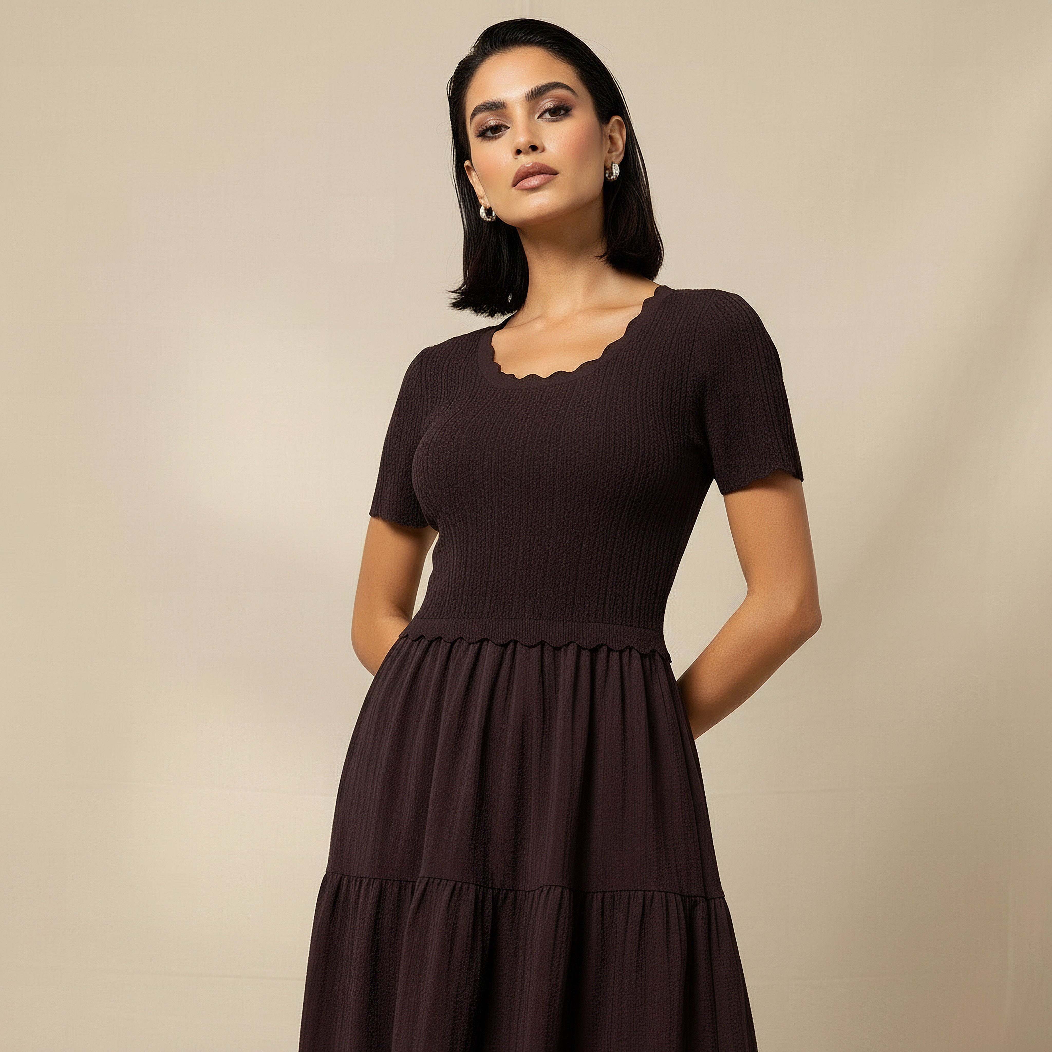2Xtremz Tiered Midi Dress-women-clothing-dresses-image-2