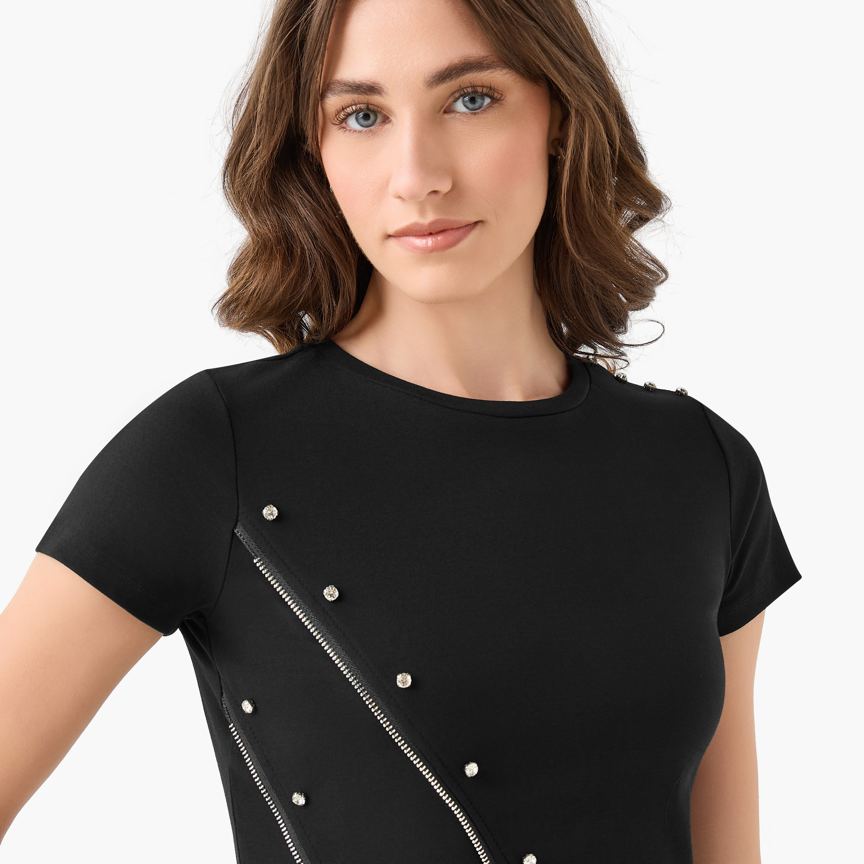 2Xtremz T-shirt with Embellished Detail-women-clothing-tshirts-image-6