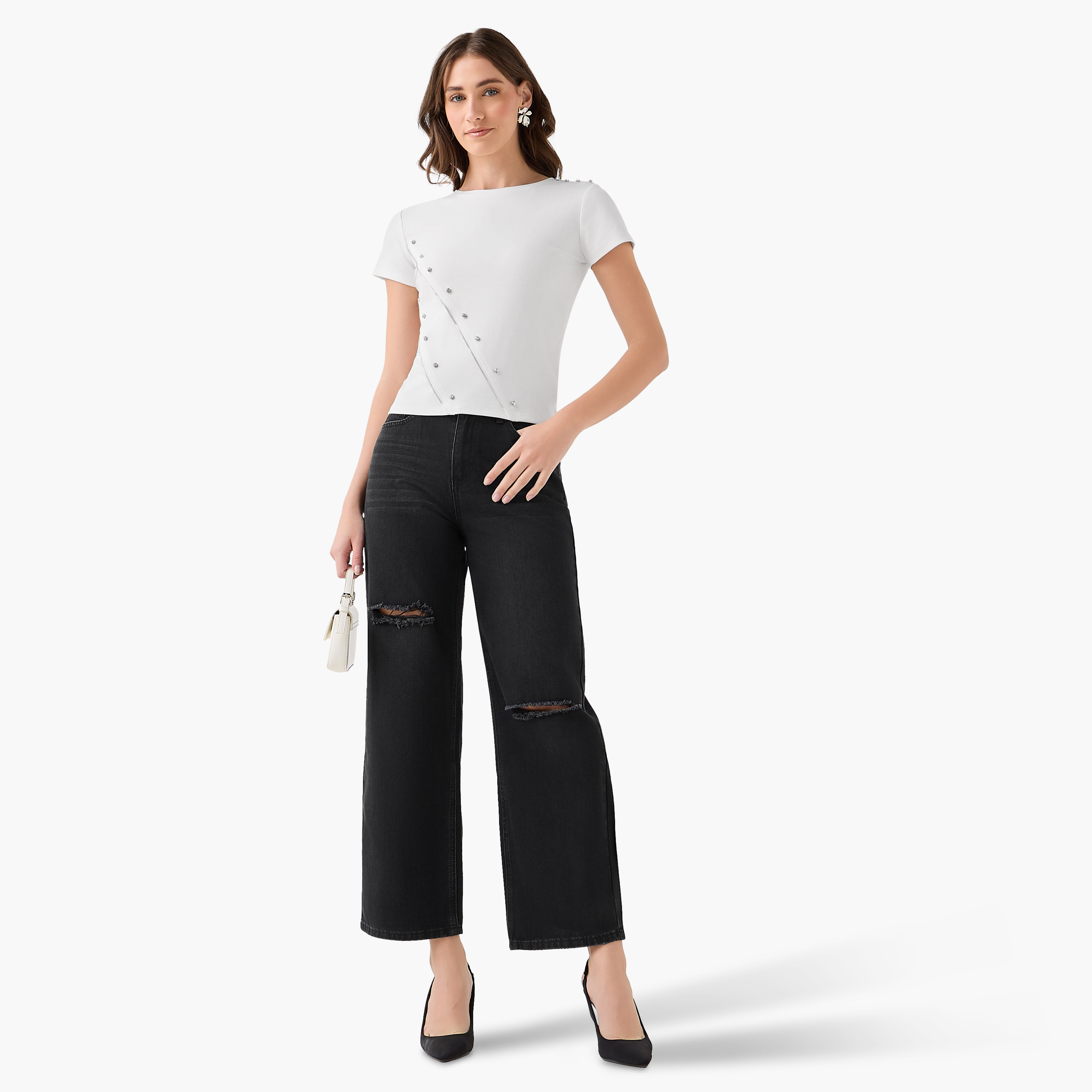 2Xtremz Mid-Rise Jeans with Ripped Detail-women-clothing-bottoms-jeans-image-3