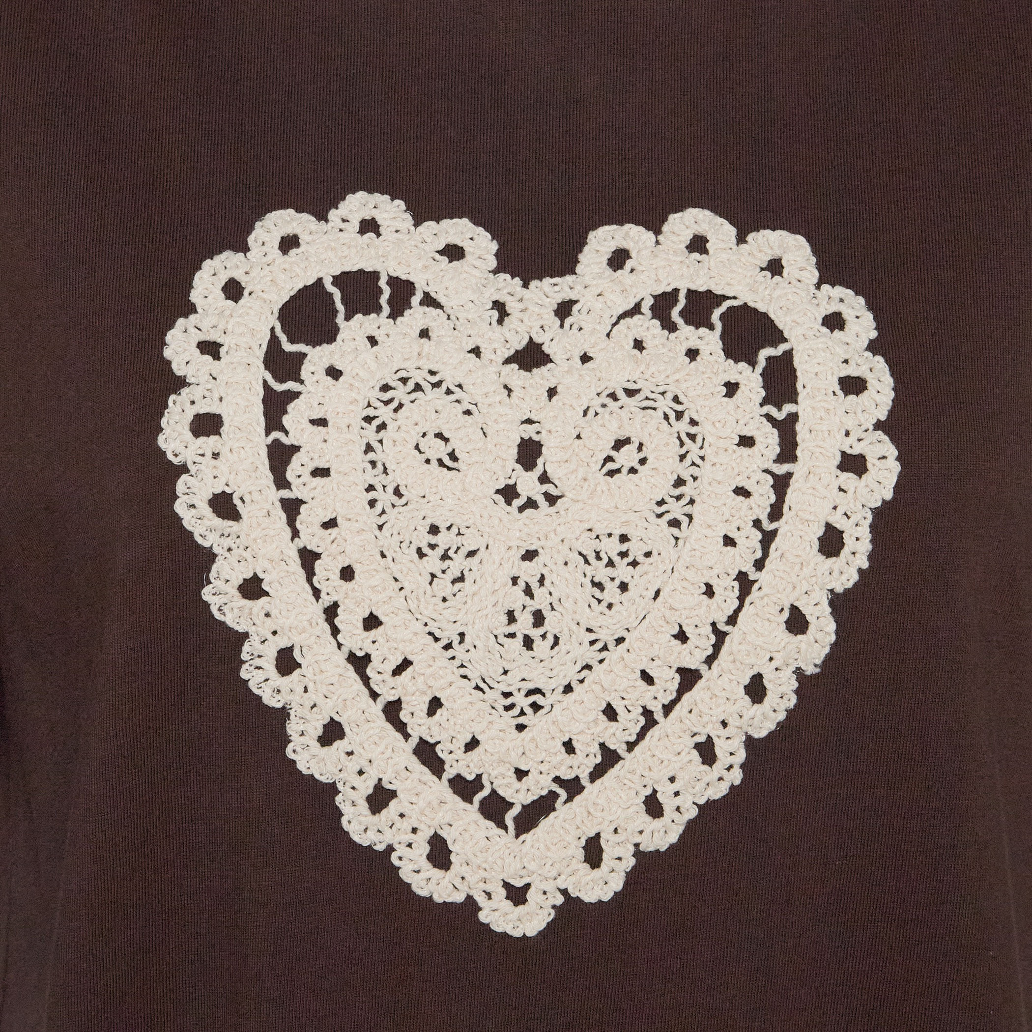 2Xtremz Regular Fit Cotton T-shirt with Crochet Detail-women-clothing-tshirts-image-2