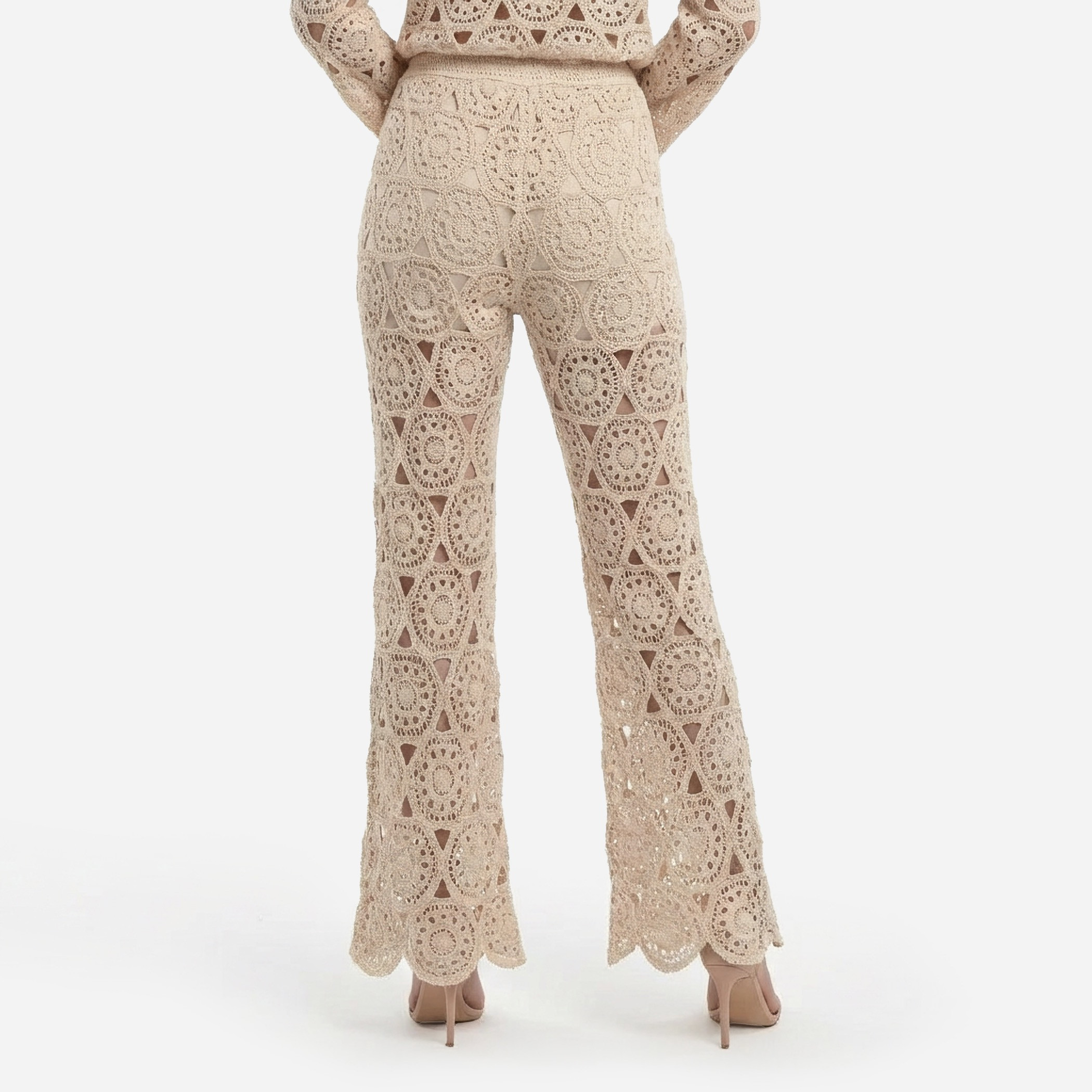 2Xtremz Flare Fit High-Rise Crochet Lace Detail Pants-women-clothing-bottoms-trousers-image-4