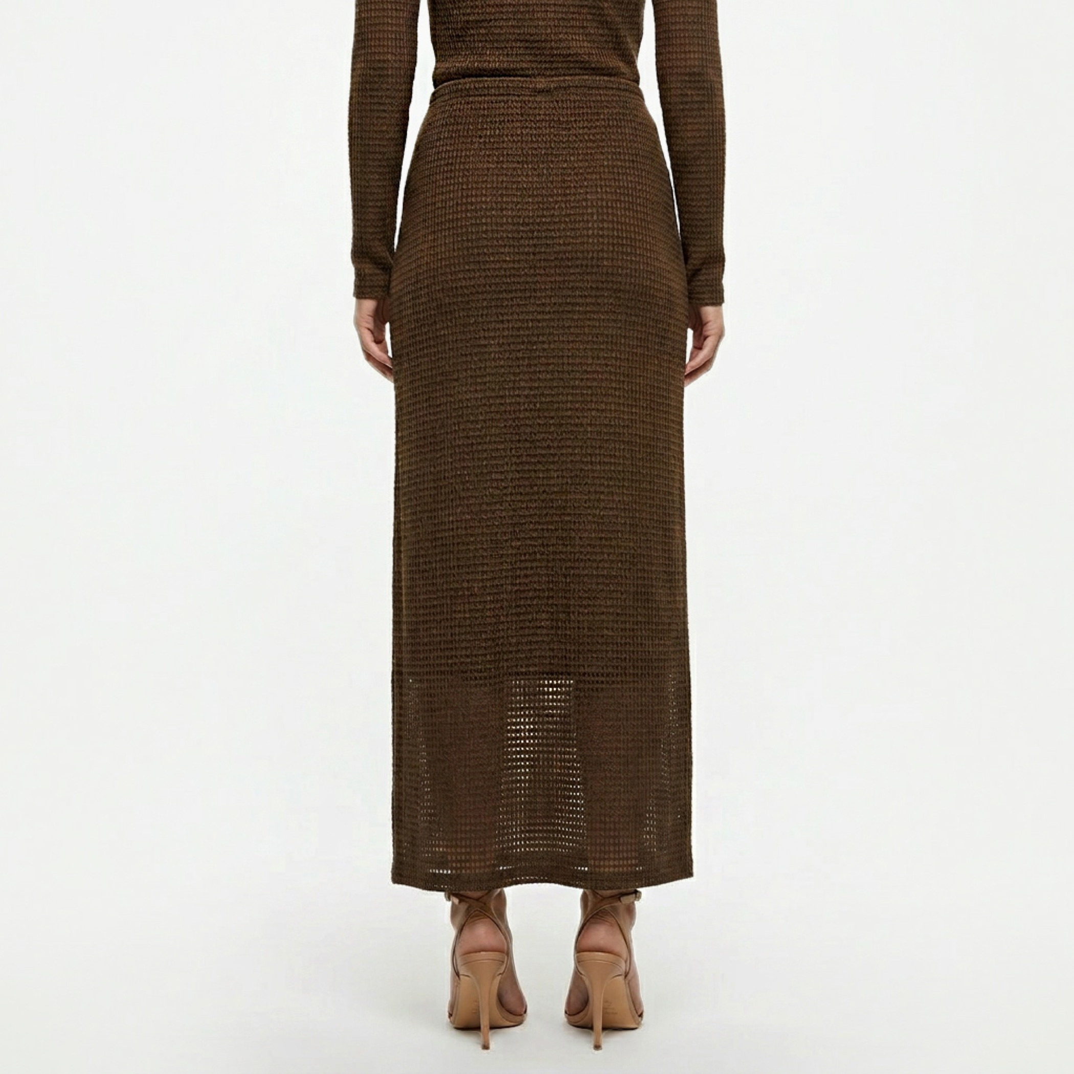 2Xtremz Maxi A-line Textured Skirt with Tie-Up-women-clothing-bottoms-skirts-image-4
