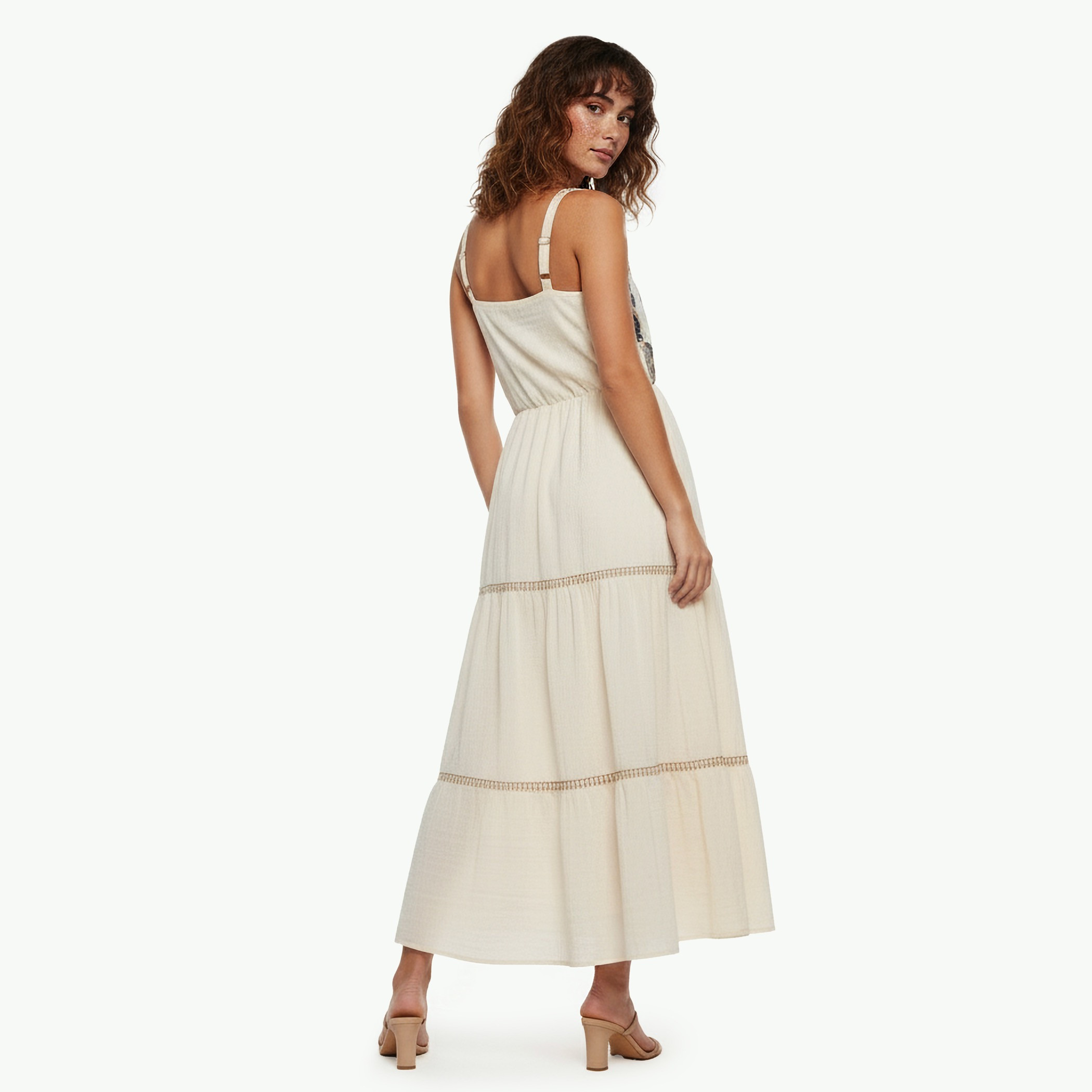 2Xtremz Tiered Midi Strappy Dress with Embroidered Design-women-clothing-dresses-image-4