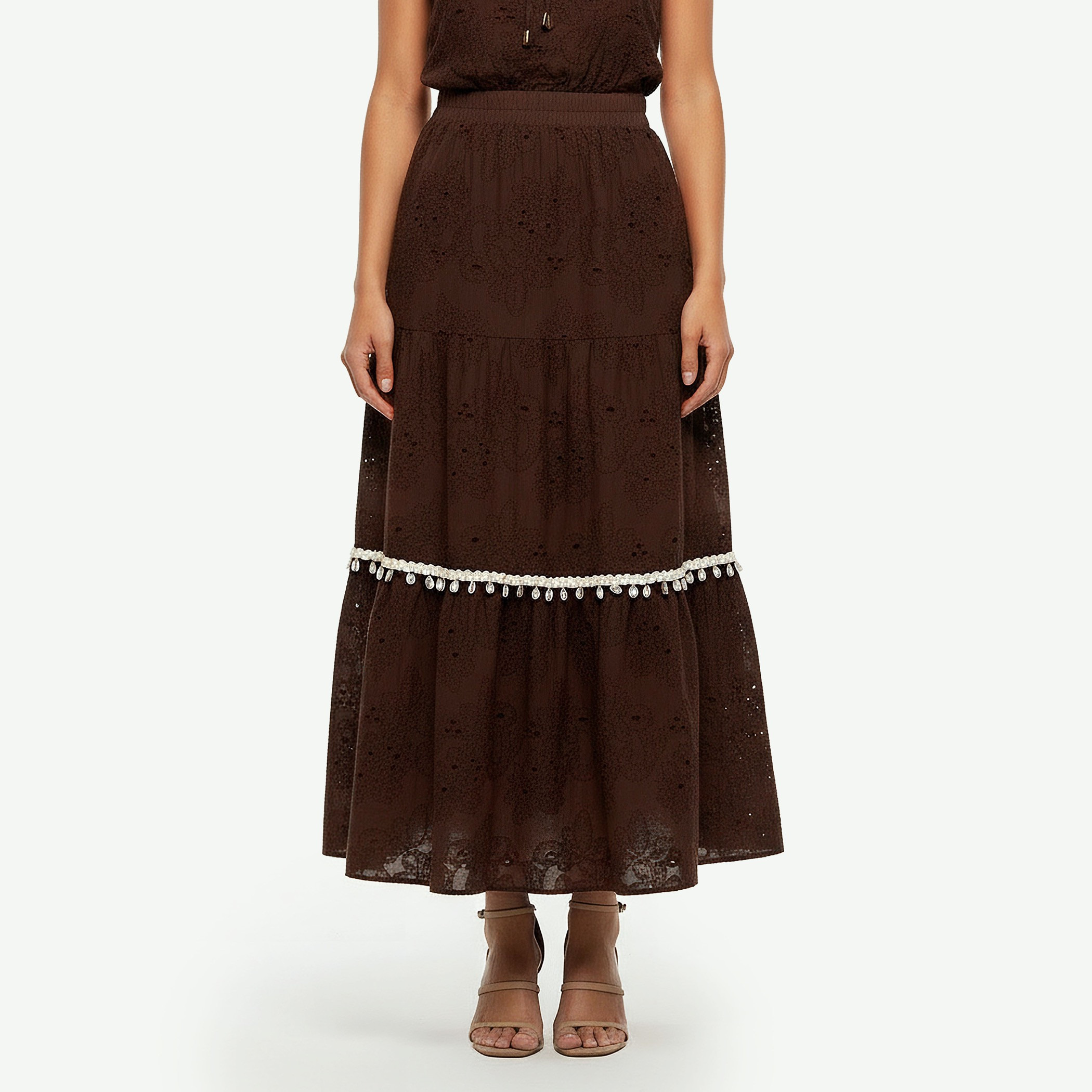 2Xtremz Maxi Cotton Tiered Skirt with Floral Embroidery-women-clothing-bottoms-skirts-image-5