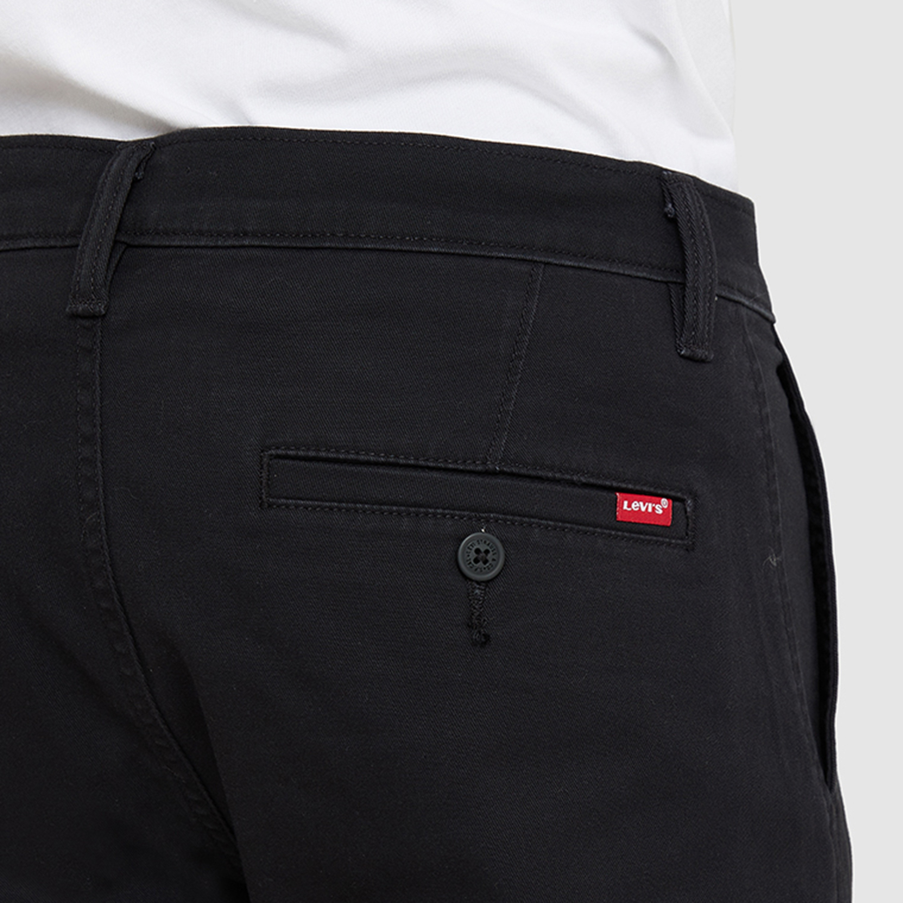 بنطال تشينو رجالي سادة بخصر متوسط وأزرار وسحاب من ليفايس-men-clothing-bottoms-trousersandchinos-chinos-image-3