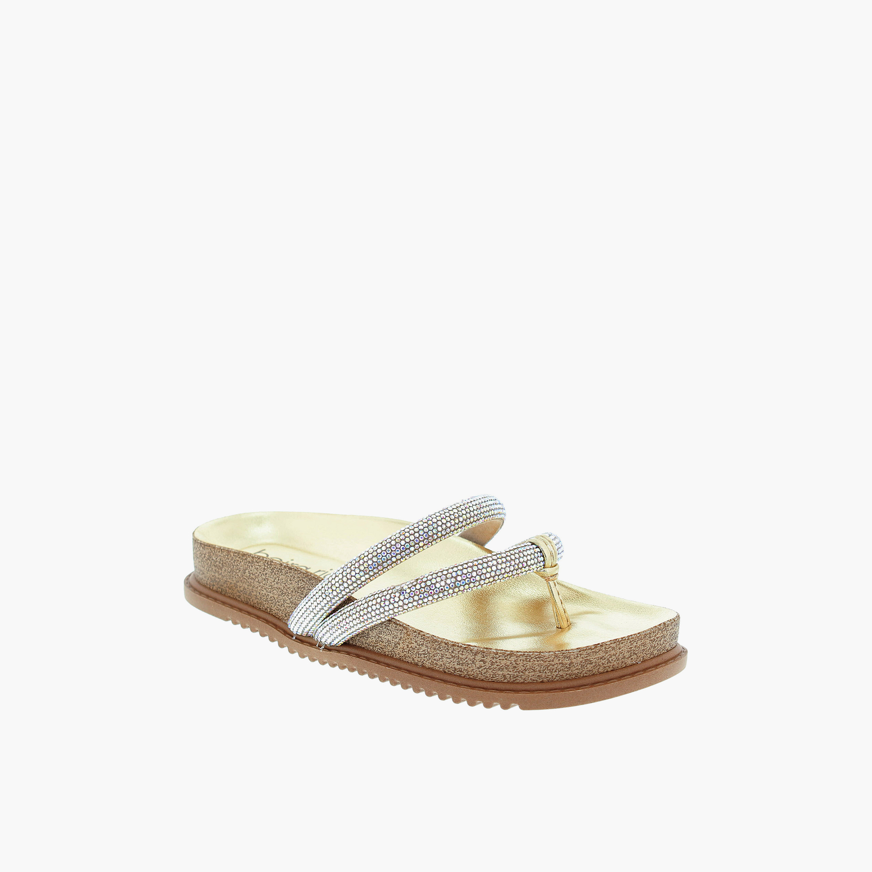 Beira Rio by Geoomnii  Women's Slip On Platform Thong Sandals | 8524-107-28152-93994      -women-shoes-sandals-flats-image-1