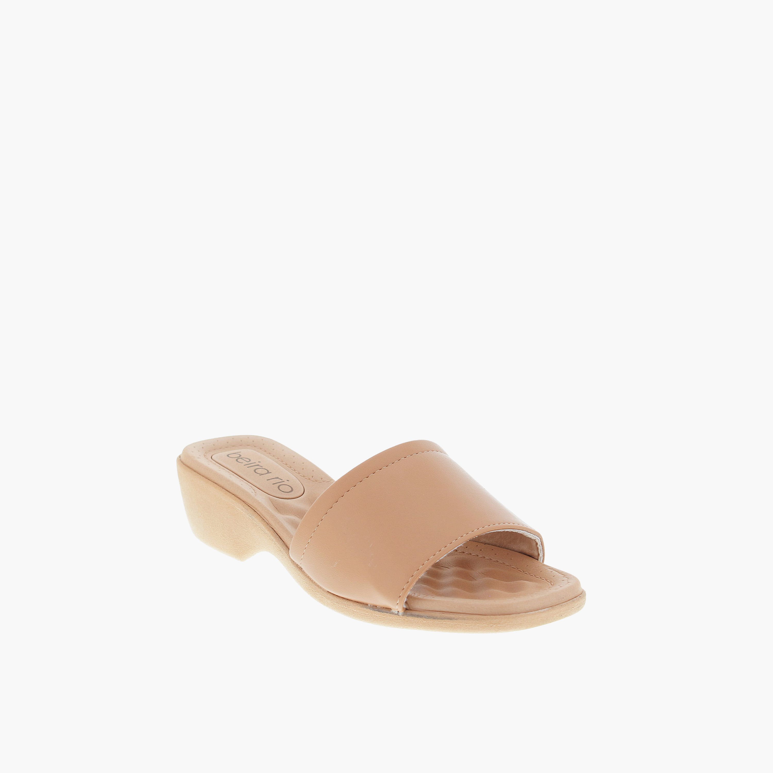 Beira Rio by Geoomnii  Women's Slip On Erkan Wedges | 8527-100-9569-52531       -women-shoes-heels-image-1