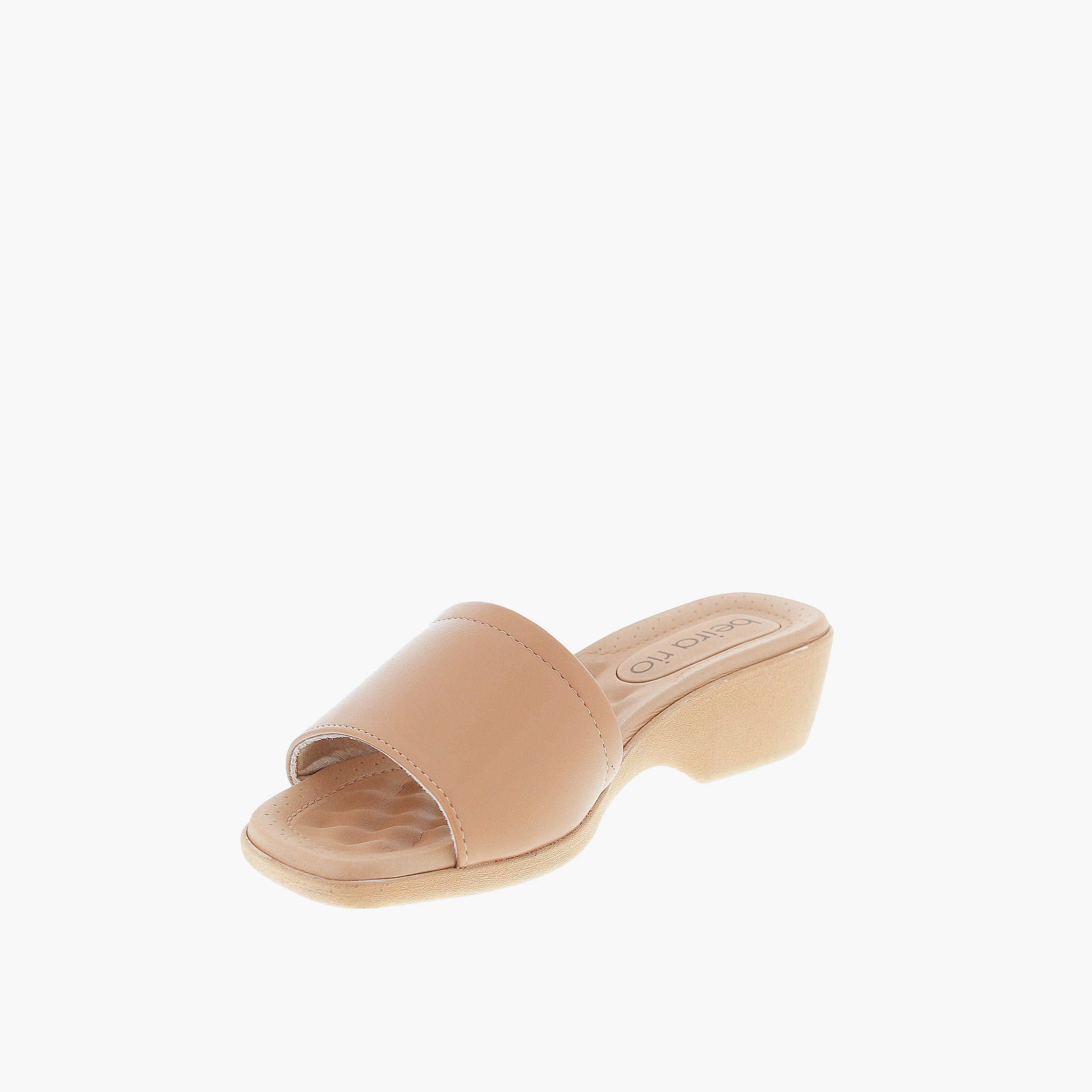 Beira Rio by Geoomnii  Women's Slip On Erkan Wedges | 8527-100-9569-52531       -women-shoes-heels-image-3