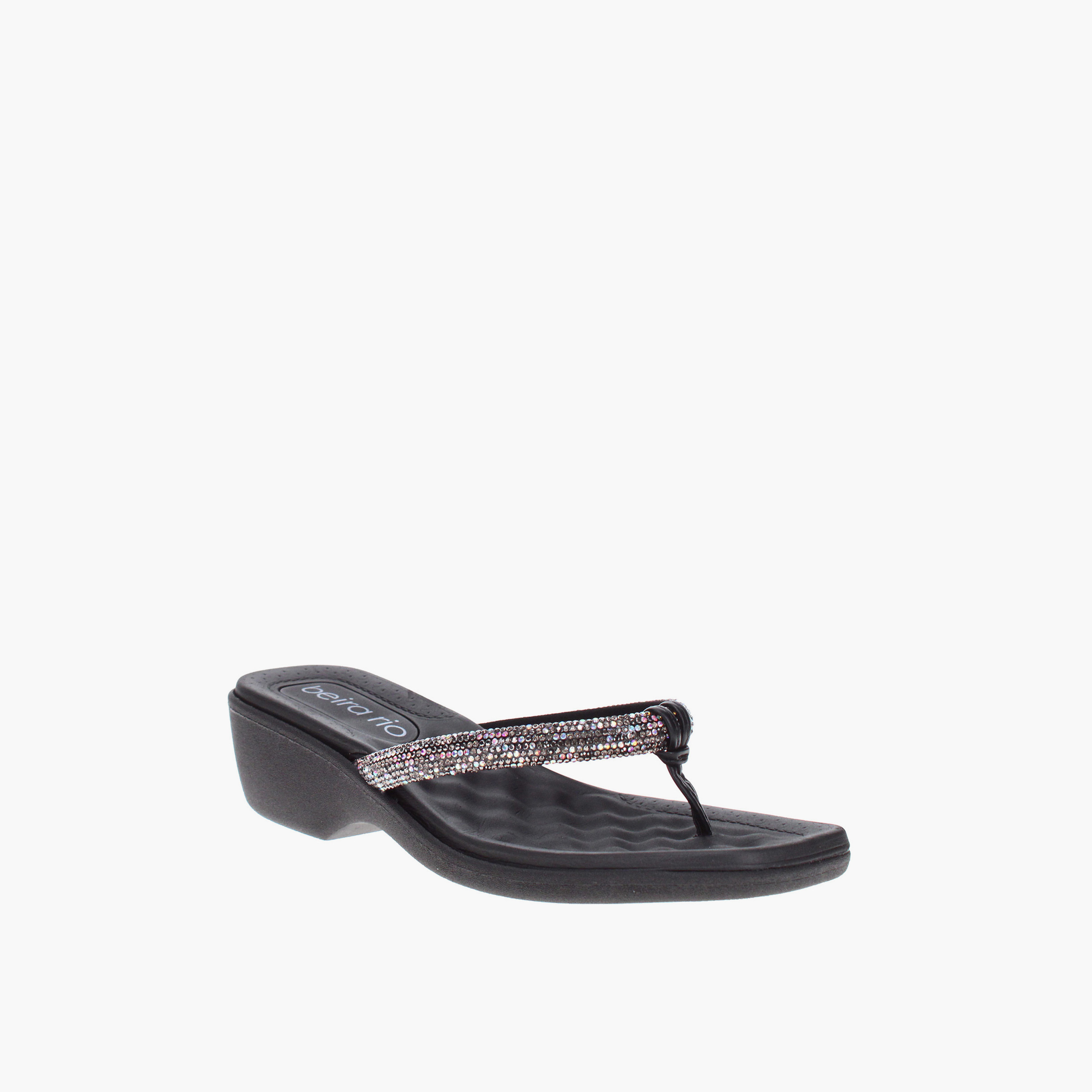 Beira Rio by Geoomnii  Women's Slip On Risalend Slide Sandals | 8527-104-28087-93042      -women-shoes-heels-image-1