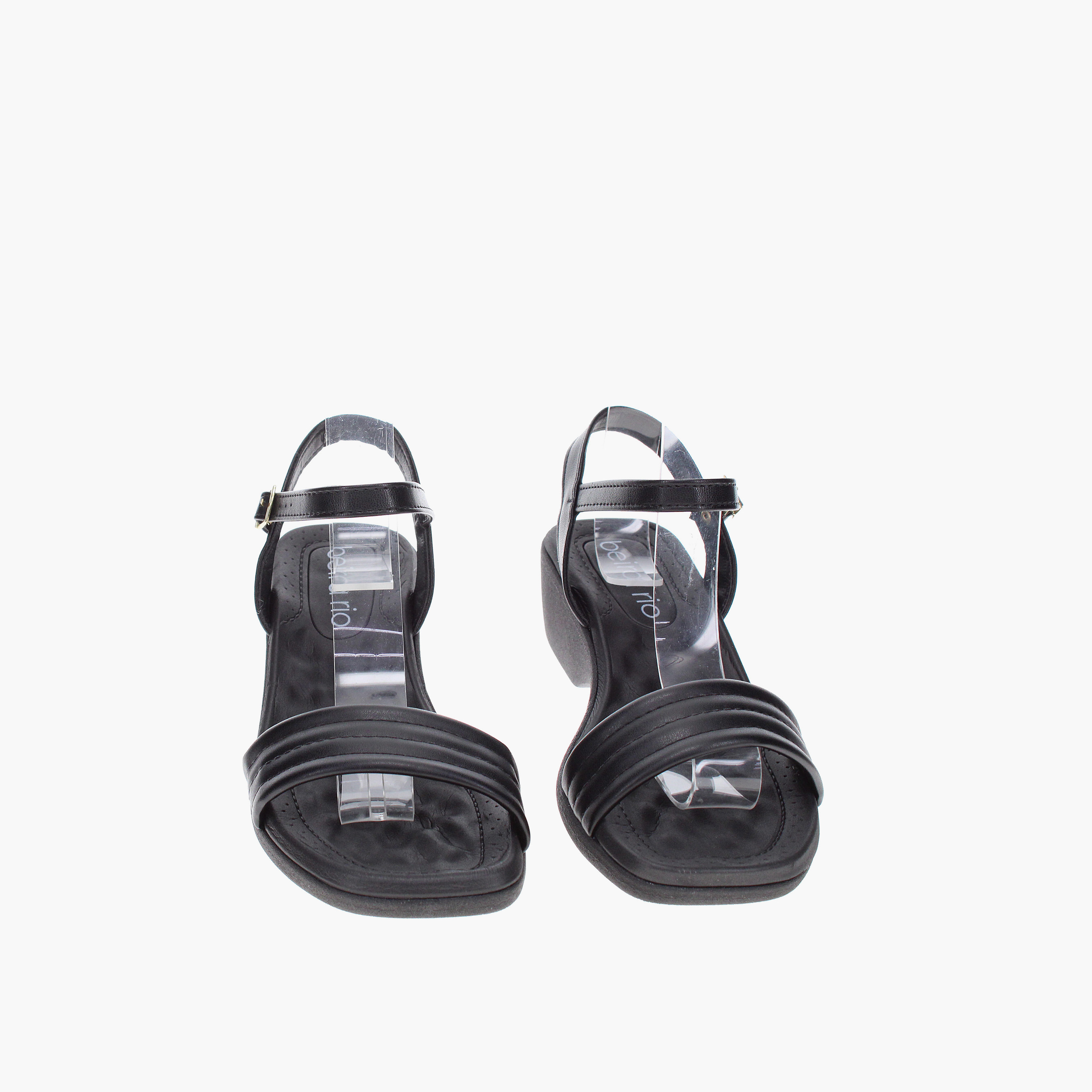 Beira Rio by Geoomnii  Women's Buckle Artemisia Strap Sandals | 8527-106-28320-15745       -women-shoes-heels-image-4