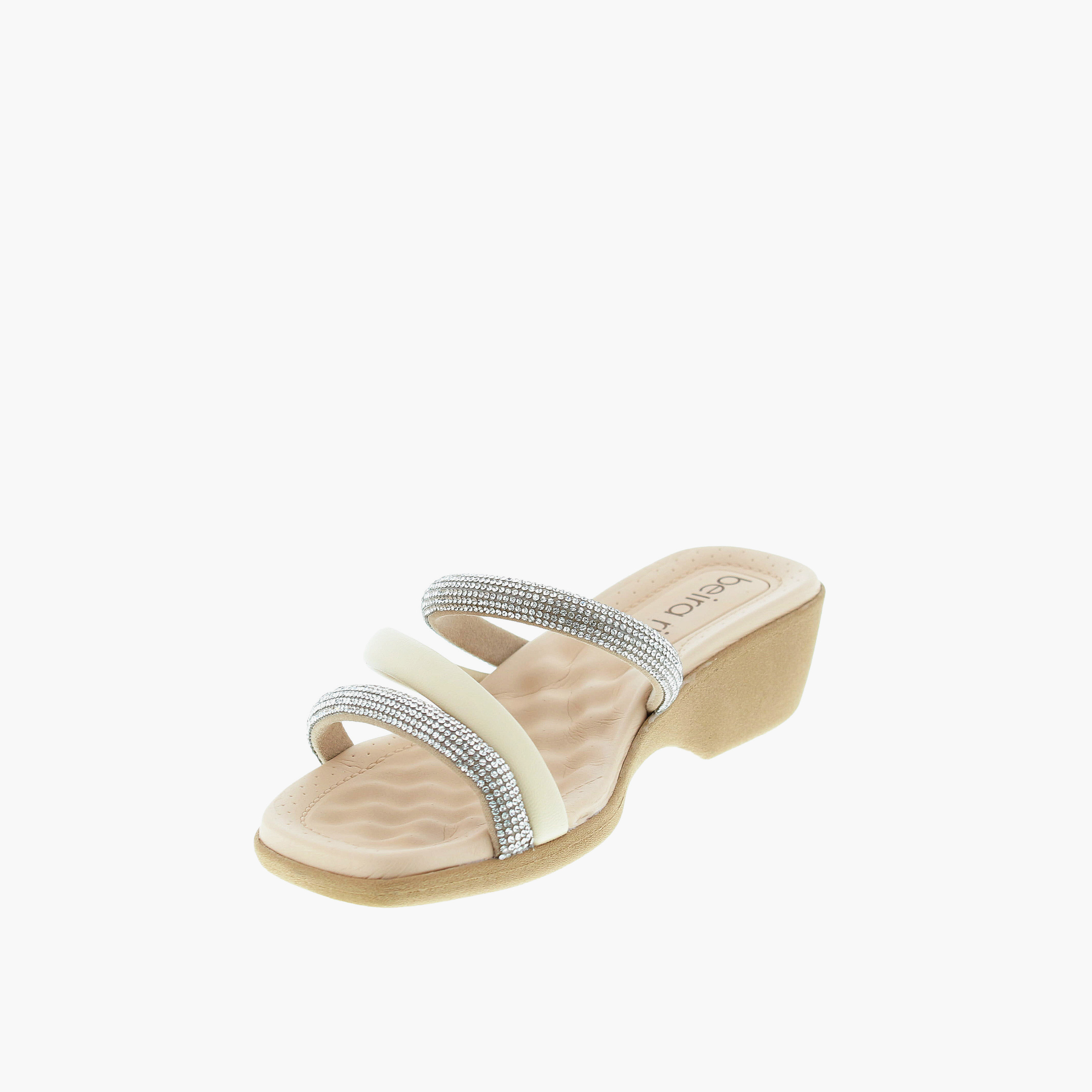 Beira Rio by Geoomnii  Women's Slip On Ewald Wedges | 8527-107-26141-84710       -women-shoes-heels-image-3