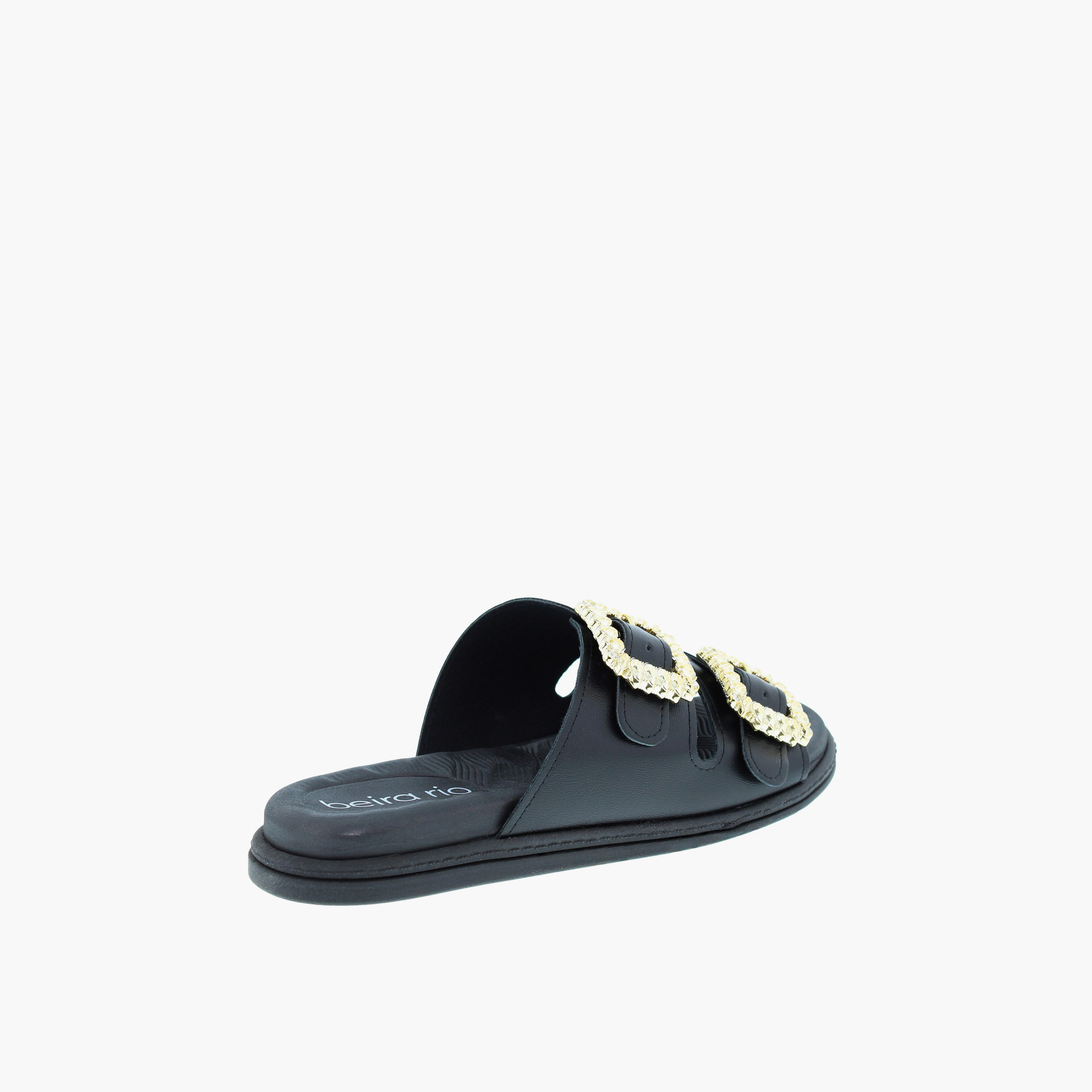 Beira Rio by Geoomnii  Women's Slip On Yannick0125 Slide Sandals | 8528-202-9569-15745      -women-shoes-sandals-flats-image-5