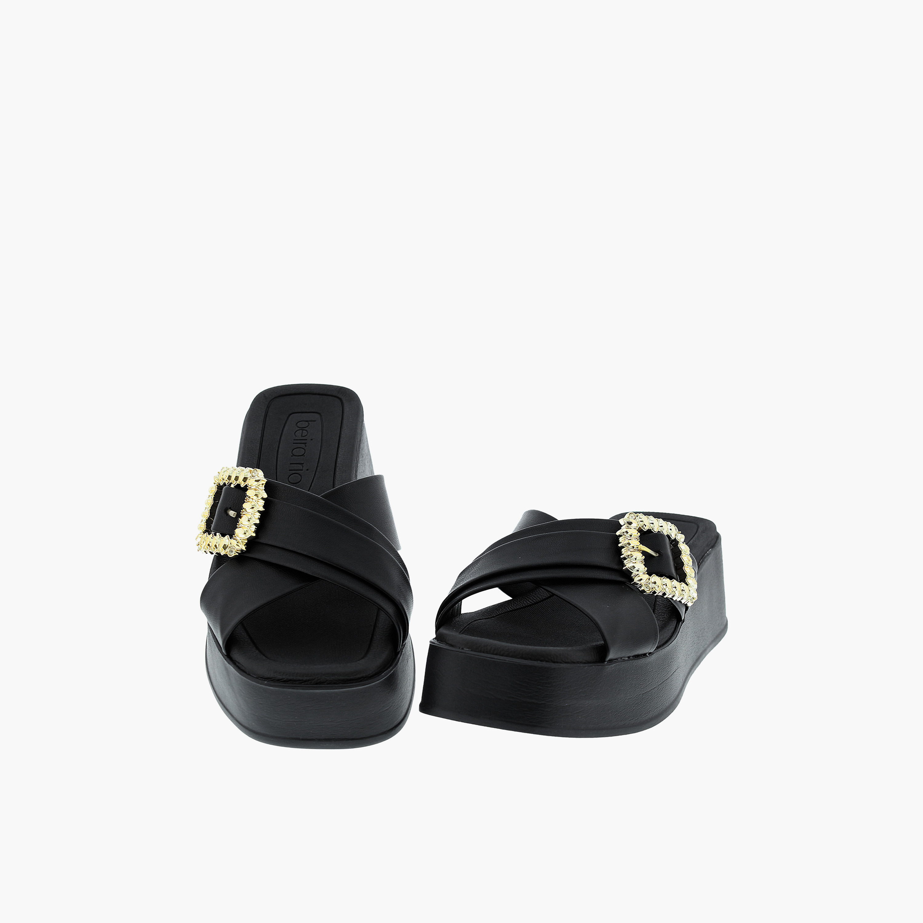 بييرا ريو - حذاء نسائي سهل الارتداء بكعب إسفيني | 8530-101-9569-15745-women-shoes-heels-image-4