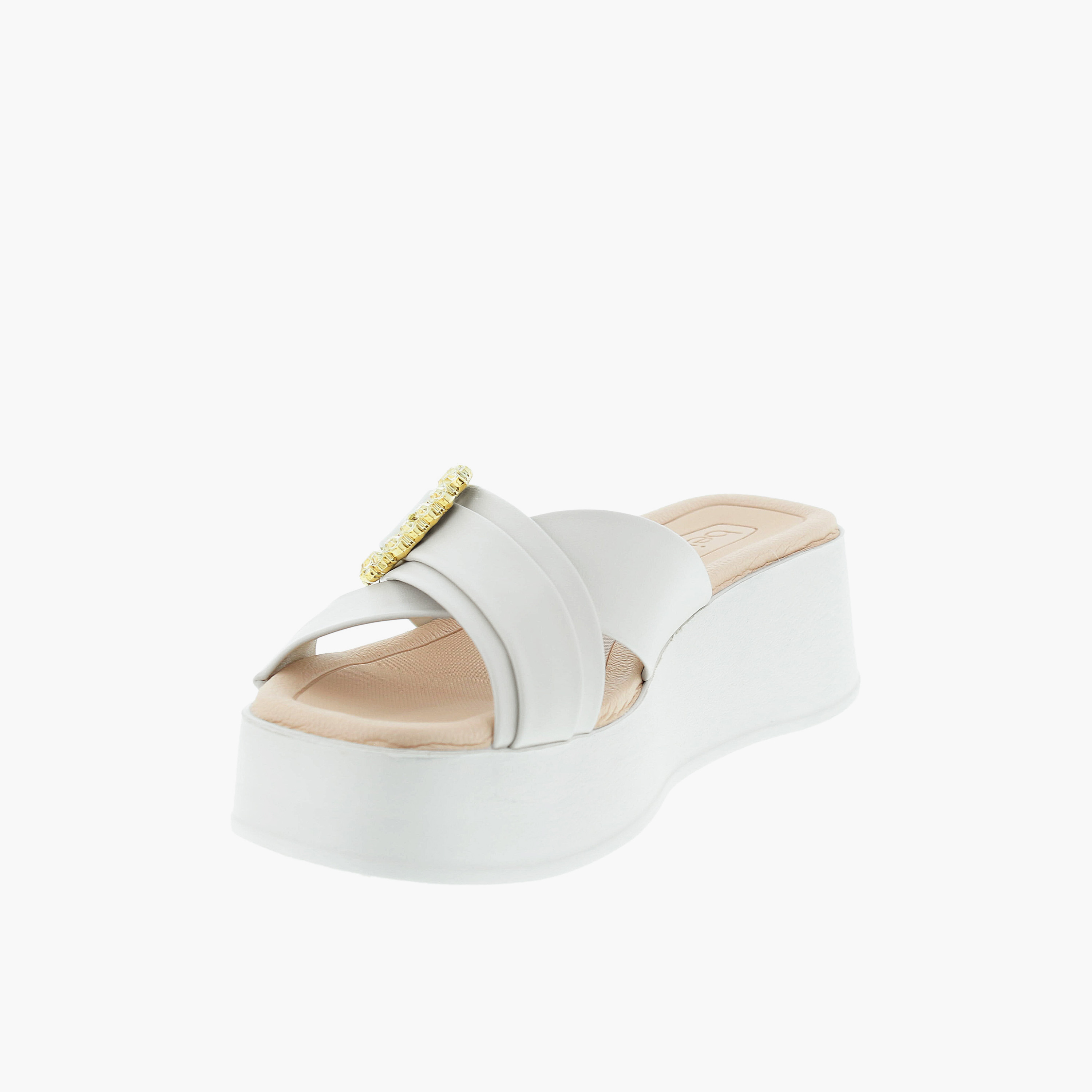 Beira Rio by Geoomnii  Women's Slip On Wedges | 8530-101-9569-35312        -women-shoes-heels-image-2
