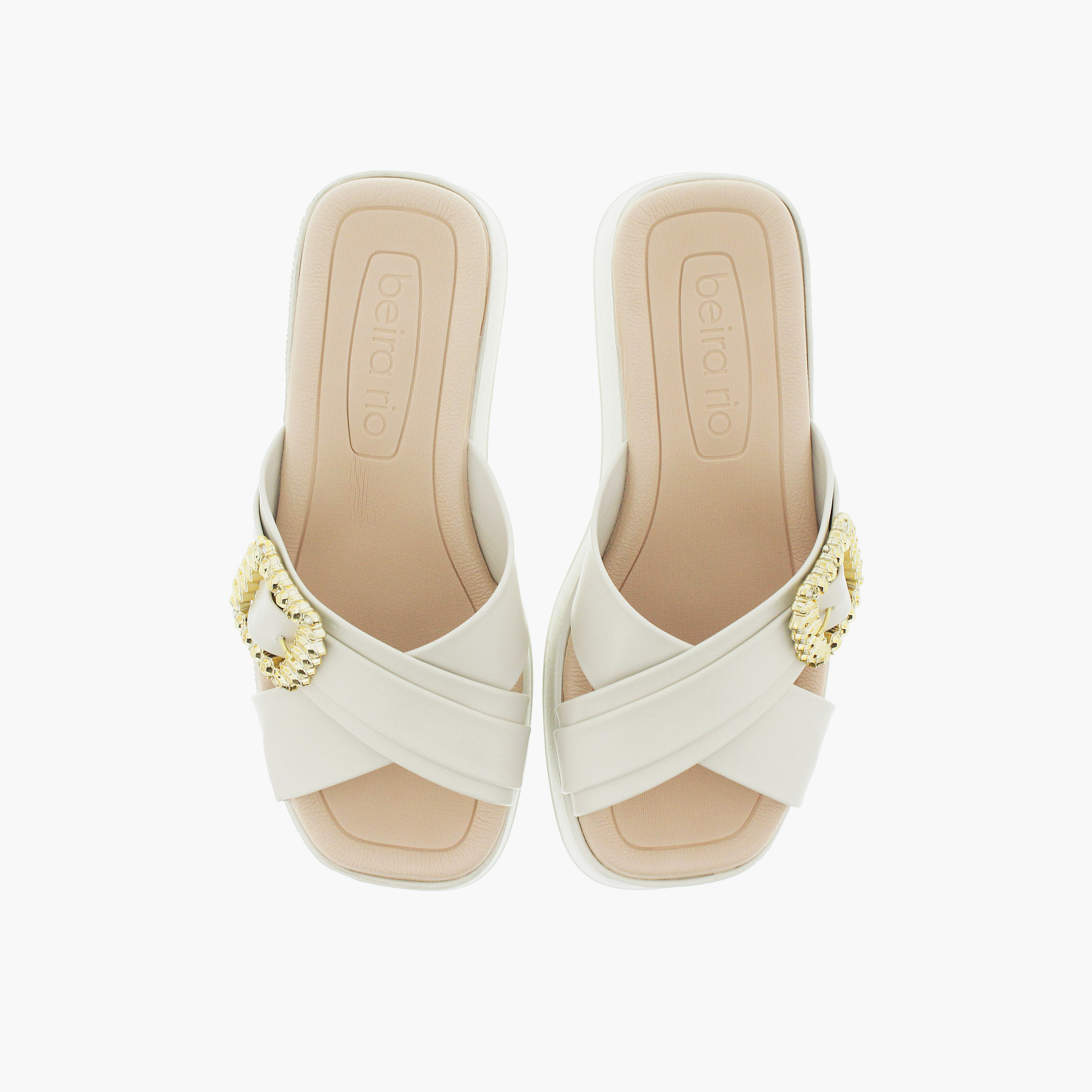 Beira Rio by Geoomnii  Women's Slip On Wedges | 8530-101-9569-35312        -women-shoes-heels-image-5