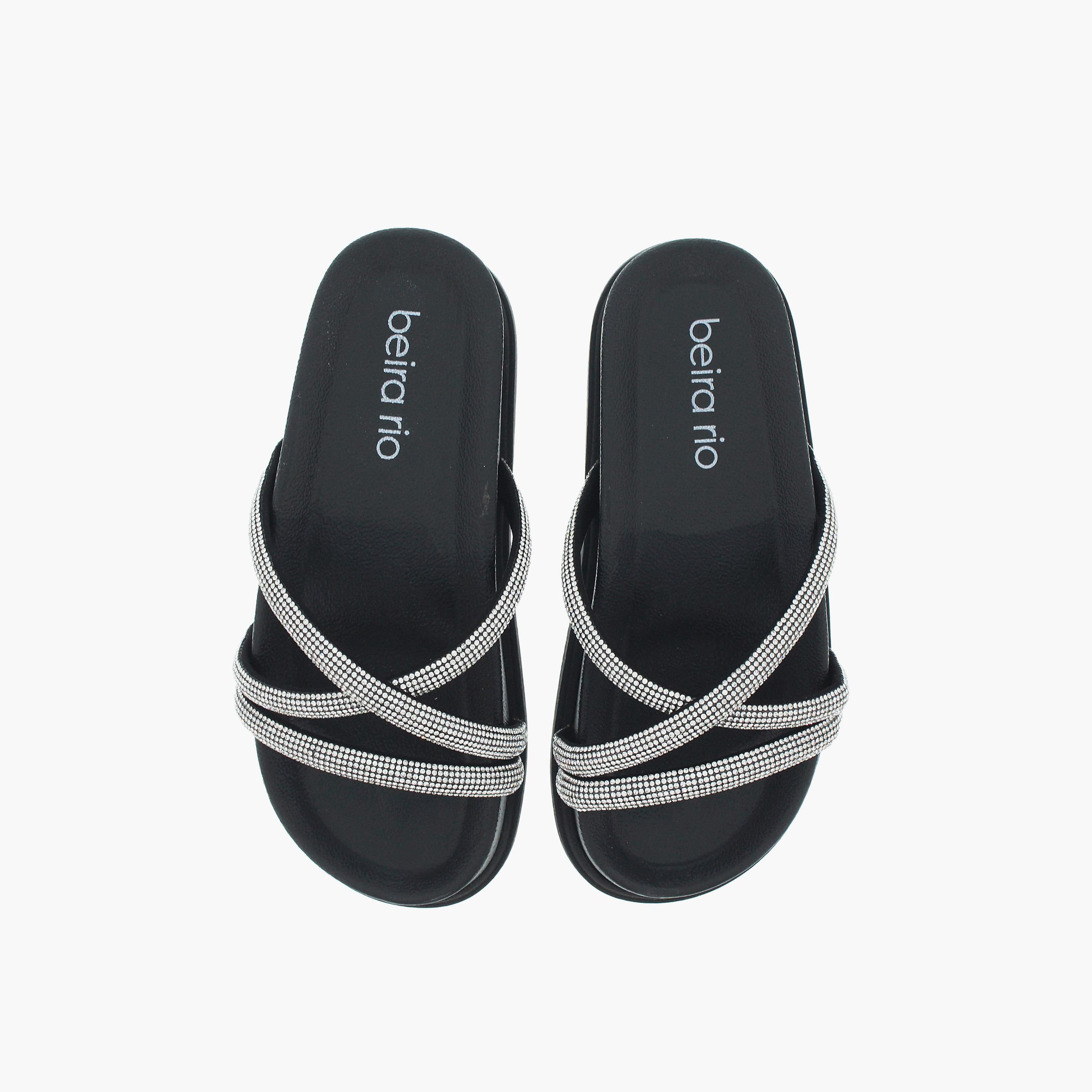 Beira Rio by Geoomnii  Women's Slip On Qaenn Slide Sandals | 8534-103-7551-32534      -women-shoes-sandals-flats-image-2