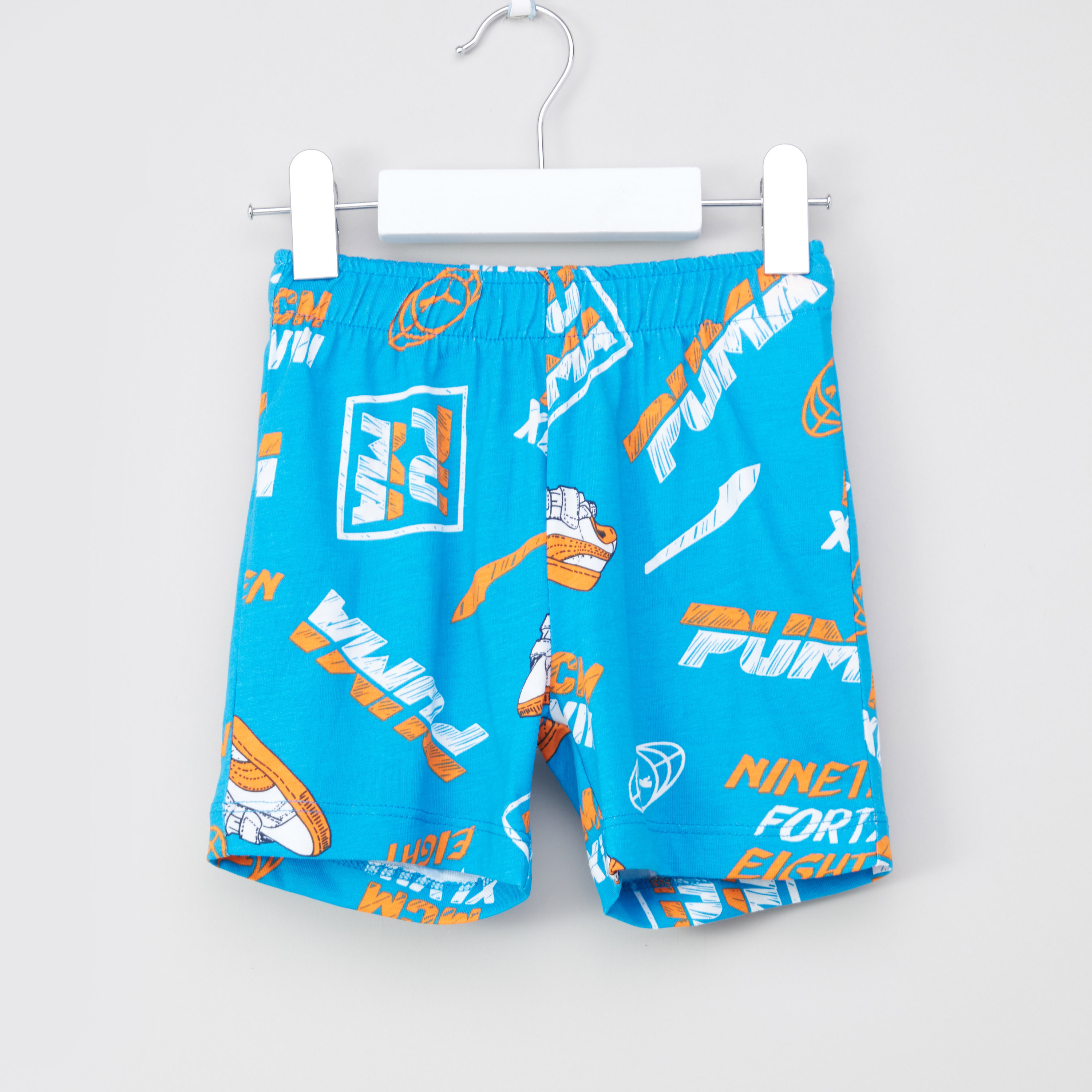 طقم شورت وتيشيرت بطبعات مينيكاتس بوما-boys-clothing-sportswear-sets-image-5