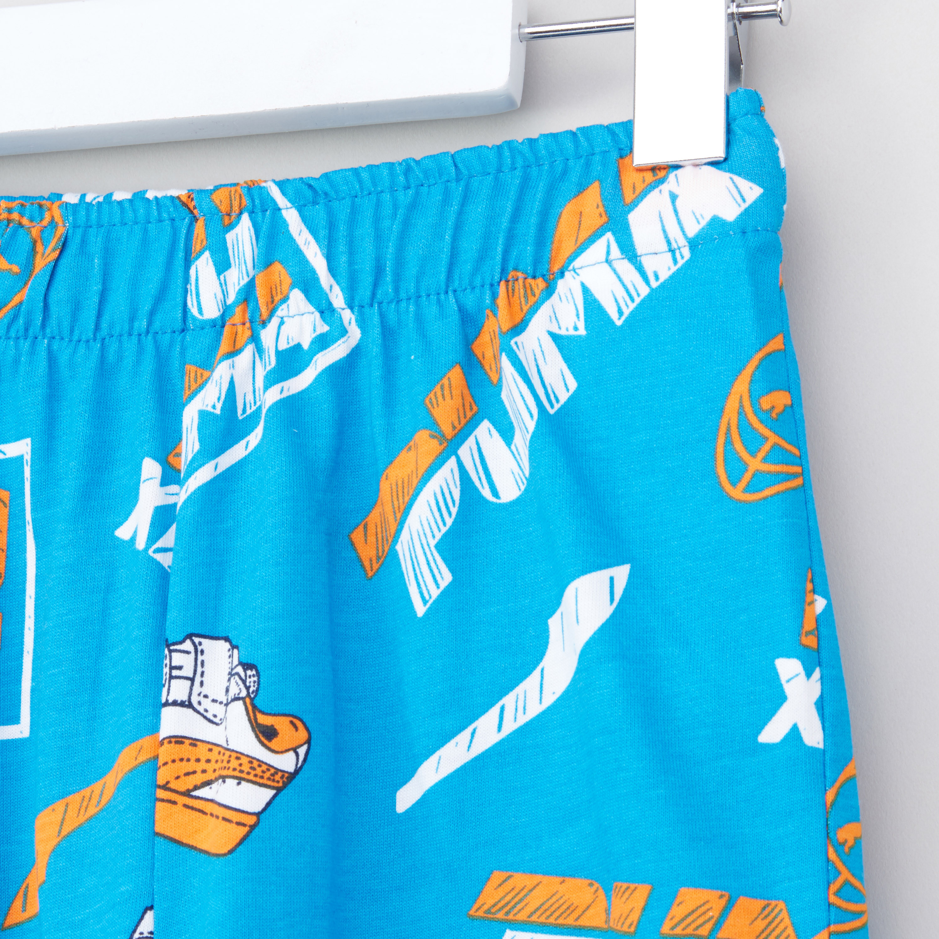 طقم شورت وتيشيرت بطبعات مينيكاتس بوما-boys-clothing-sportswear-sets-image-6