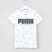 PUMA Active Sports Printed T-shirt with Round Neck-Tops-thumbnail-0