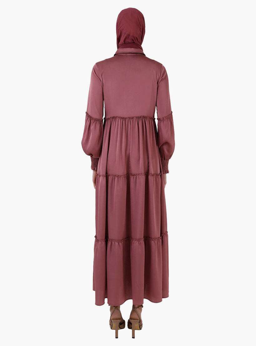 modanisa shirt dress Button Collar Modest Dress Modest Dress - Shop Women's Modest Dress
