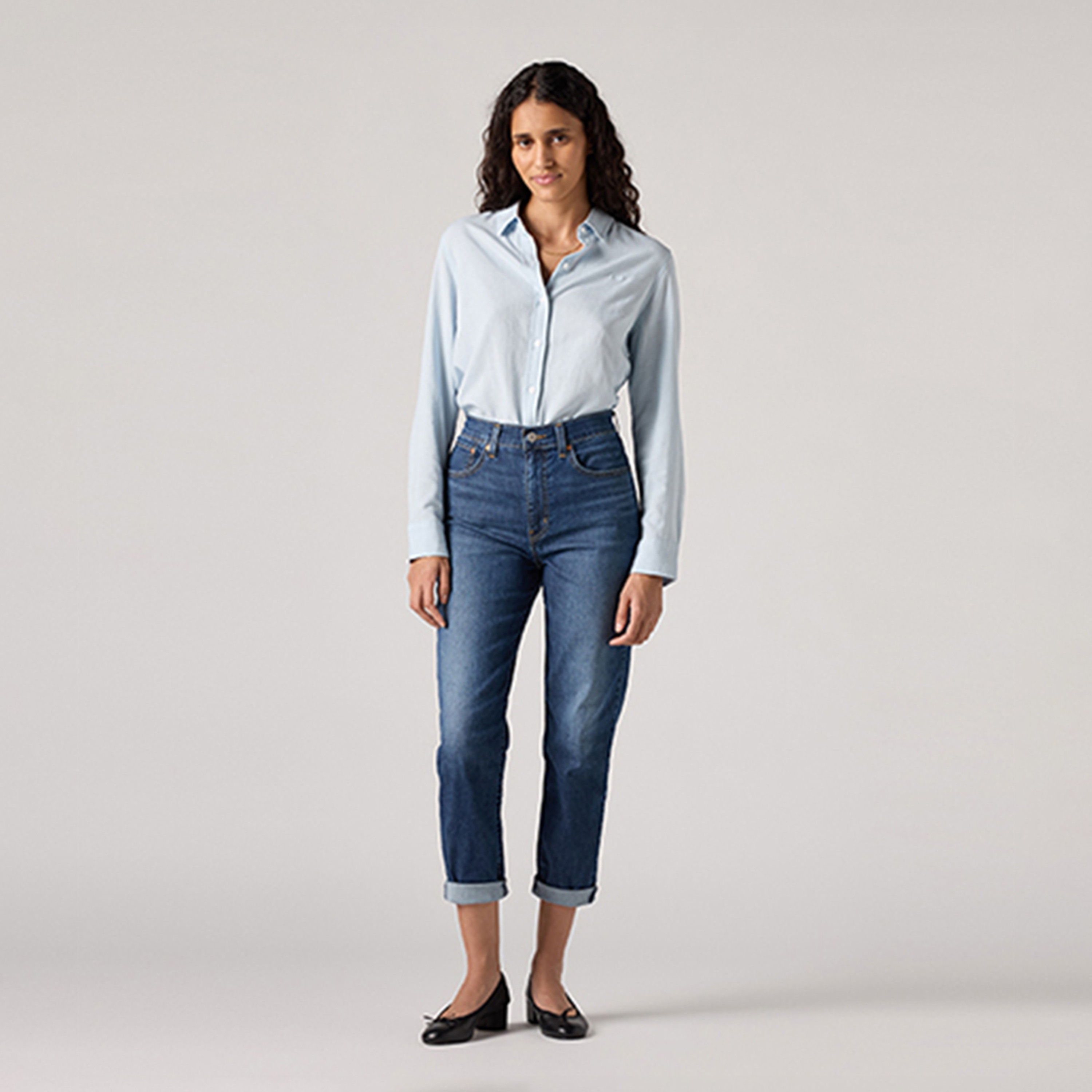 بنطال جينز Levi's نسائي باللون الأزرق مقاس 30-women-clothing-bottoms-jeans-image-1