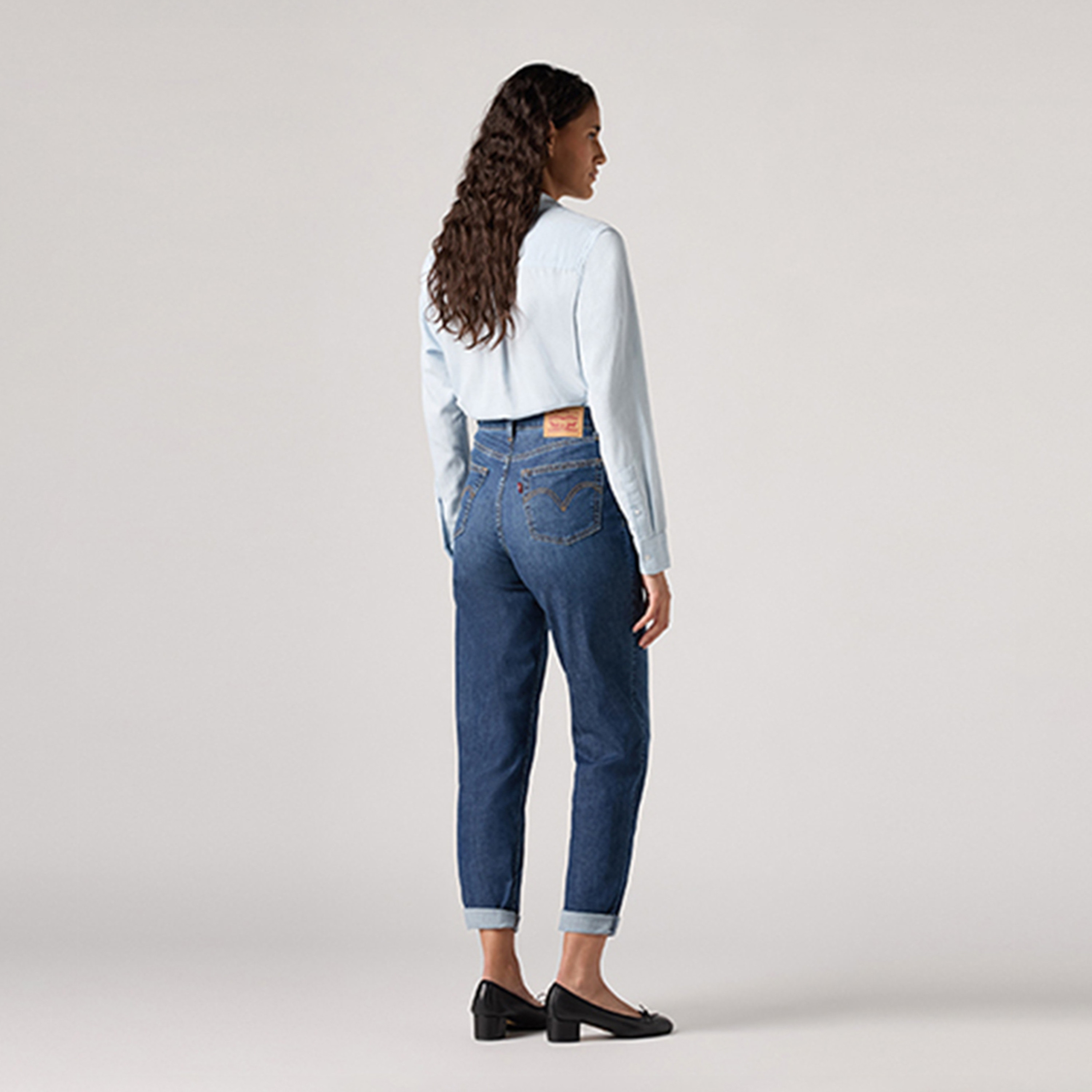 Levi's Women's Boyfriend Fit Blue Jeans Inseam 30-women-clothing-bottoms-jeans-image-2