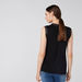 Elle Embellished Sleeveless Top with Round Neck and Lace Detail-Shirts & Blouses-thumbnail-3