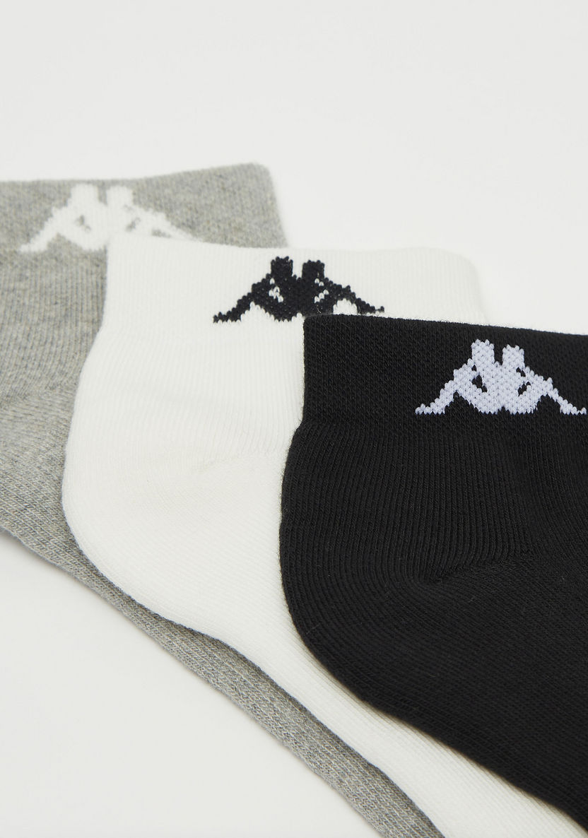 Set of 3 - Kappa Logo Print Socks-Socks-image-2