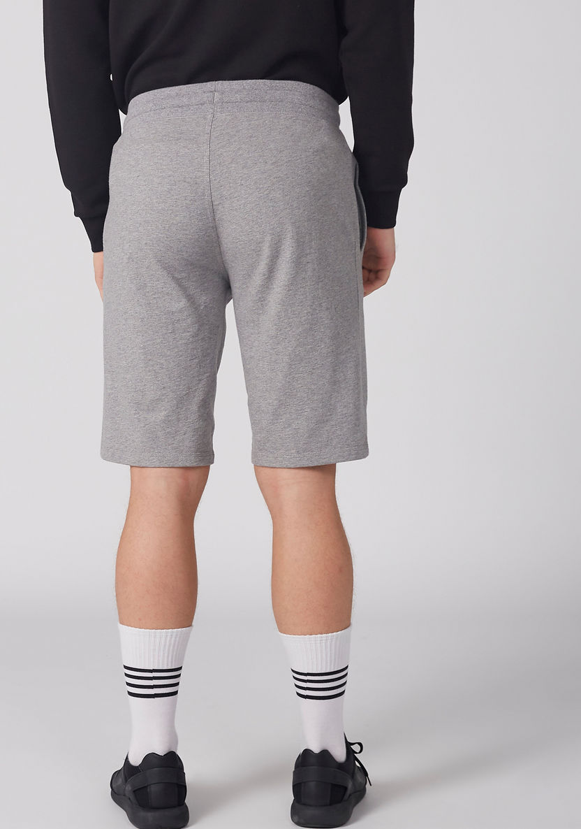 Kappa Pocket Detail Shorts with Elasticised Waistband and Drawstring-Shorts-image-3