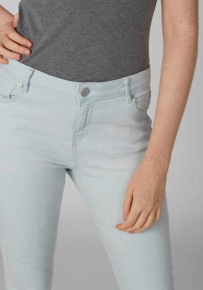 Lee Cooper Plain Jeans with Pocket Detail and Belt Loops