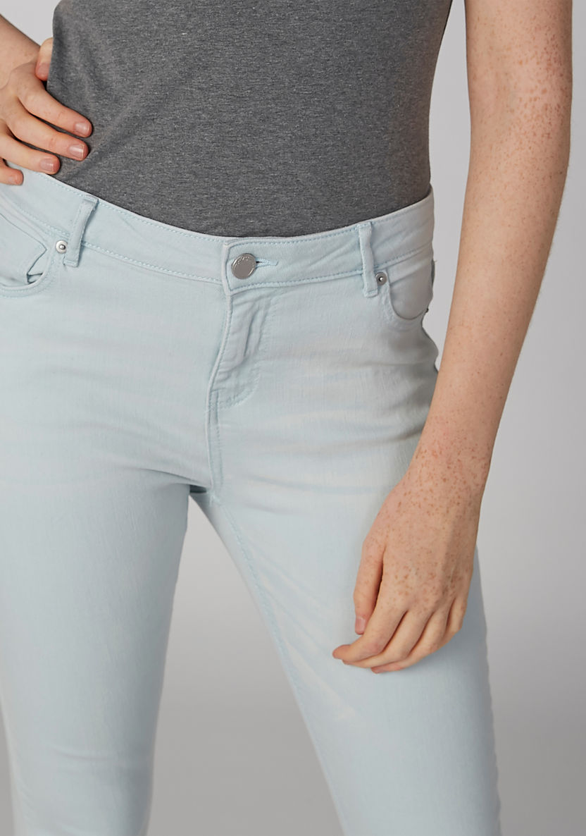 Lee Cooper Plain Jeans with Pocket Detail and Belt Loops-Jeans-image-2