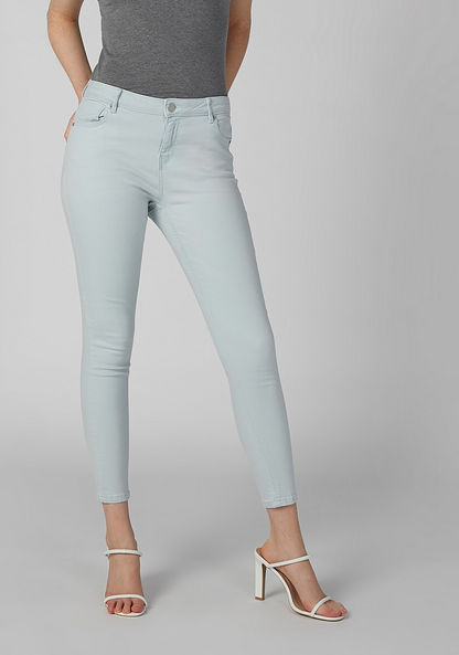 Lee Cooper Plain Jeans with Pocket Detail and Belt Loops-Jeans-image-3