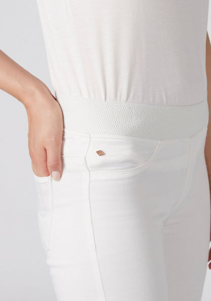 Lee Cooper Pocket Detail Jeggings with Elasticised Waistband-Jeggings-image-3