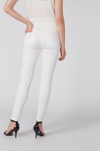 Lee Cooper Pocket Detail Jeggings with Elasticised Waistband