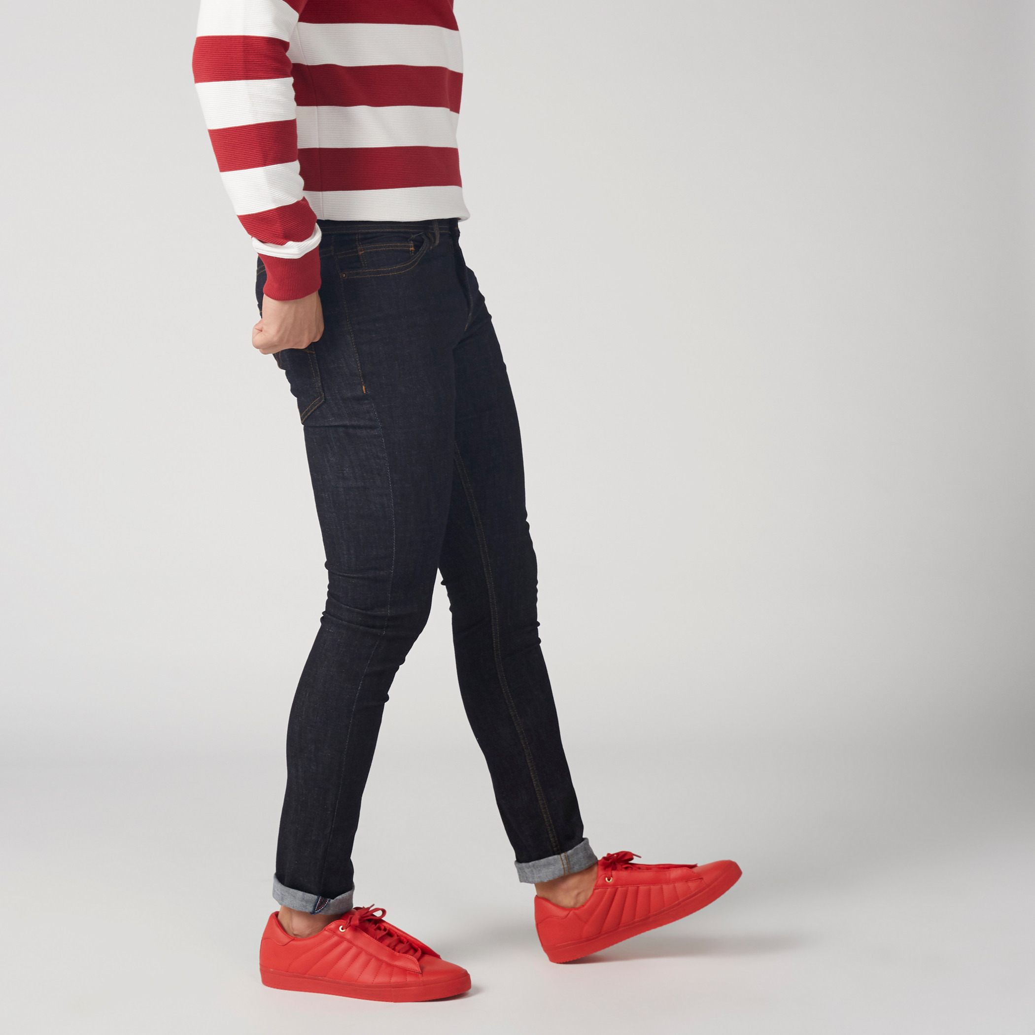Lee Cooper Full Length Jeans with Button Closure and Pocket Detail-men-clothing-bottoms-jeans-image-3