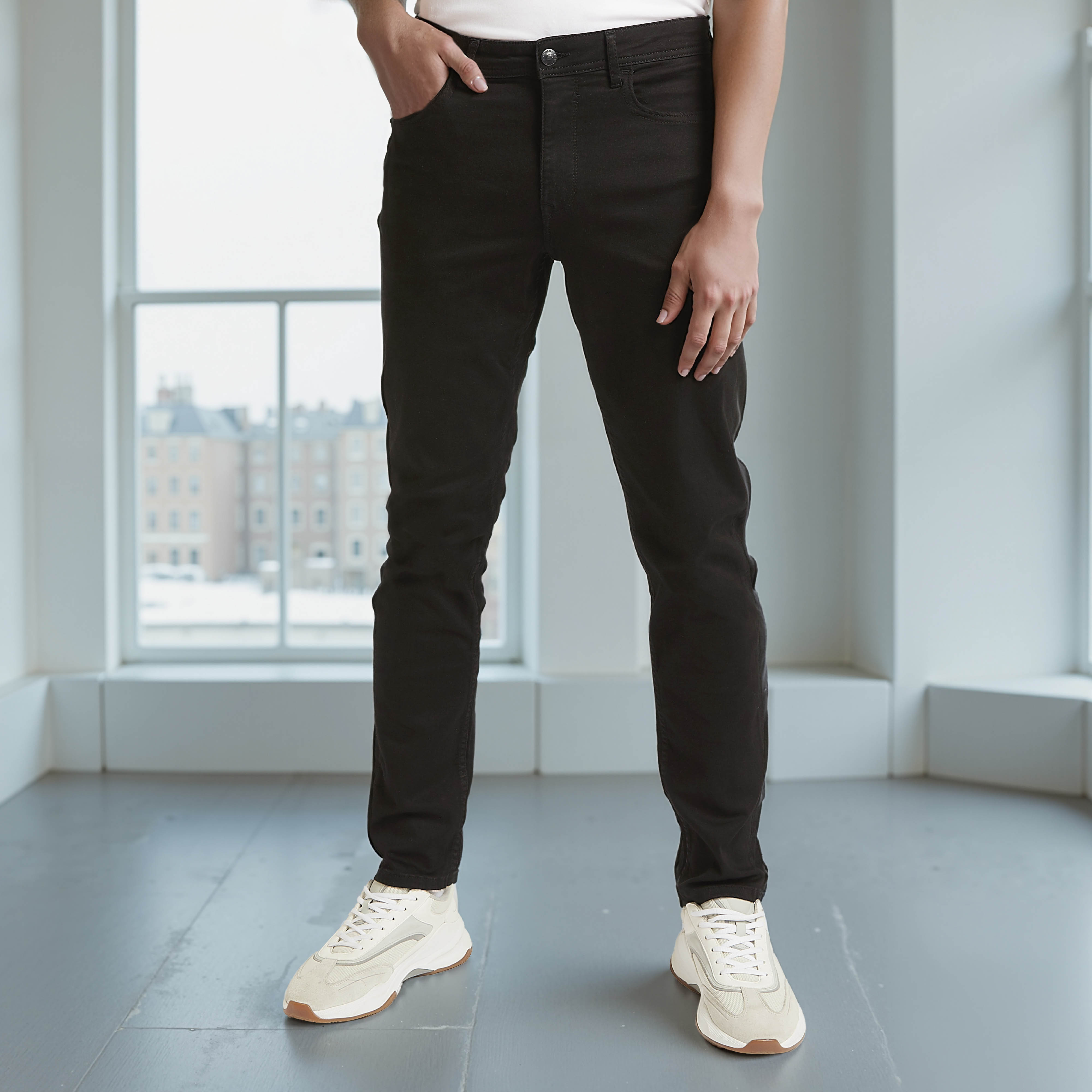 Lee Cooper Jeans with Pocket Detail and Belt Loops-men-clothing-jeans-image-1
