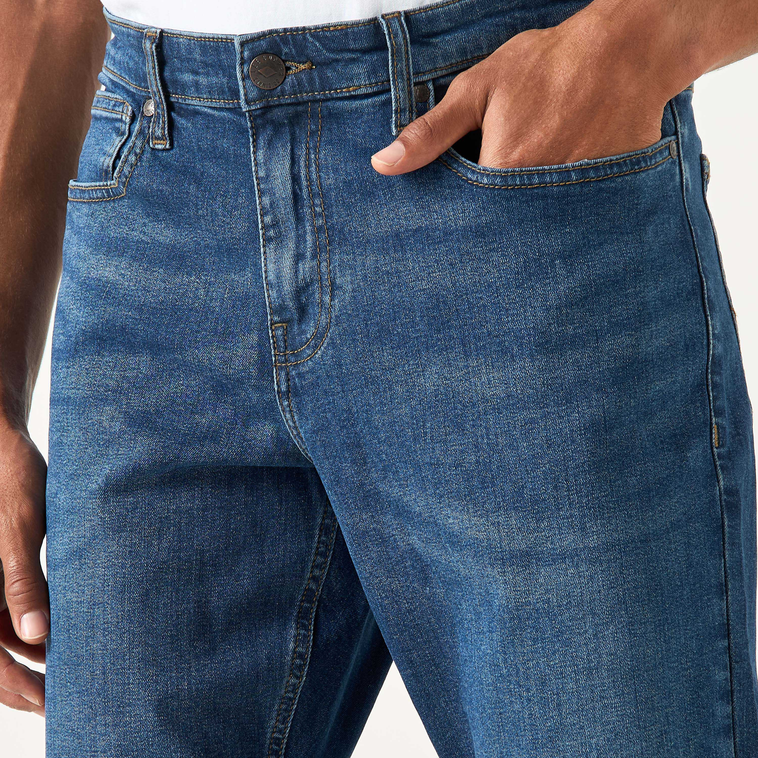 Lee Cooper Men's LeeCooper Jeans, Light Grey, Standard – BigaMart