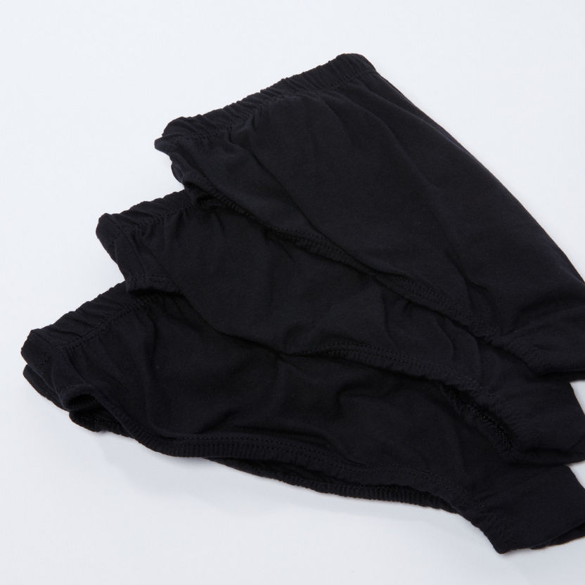 Briefs with Elasticised Waistband - Set of 3-Underwear-image-2